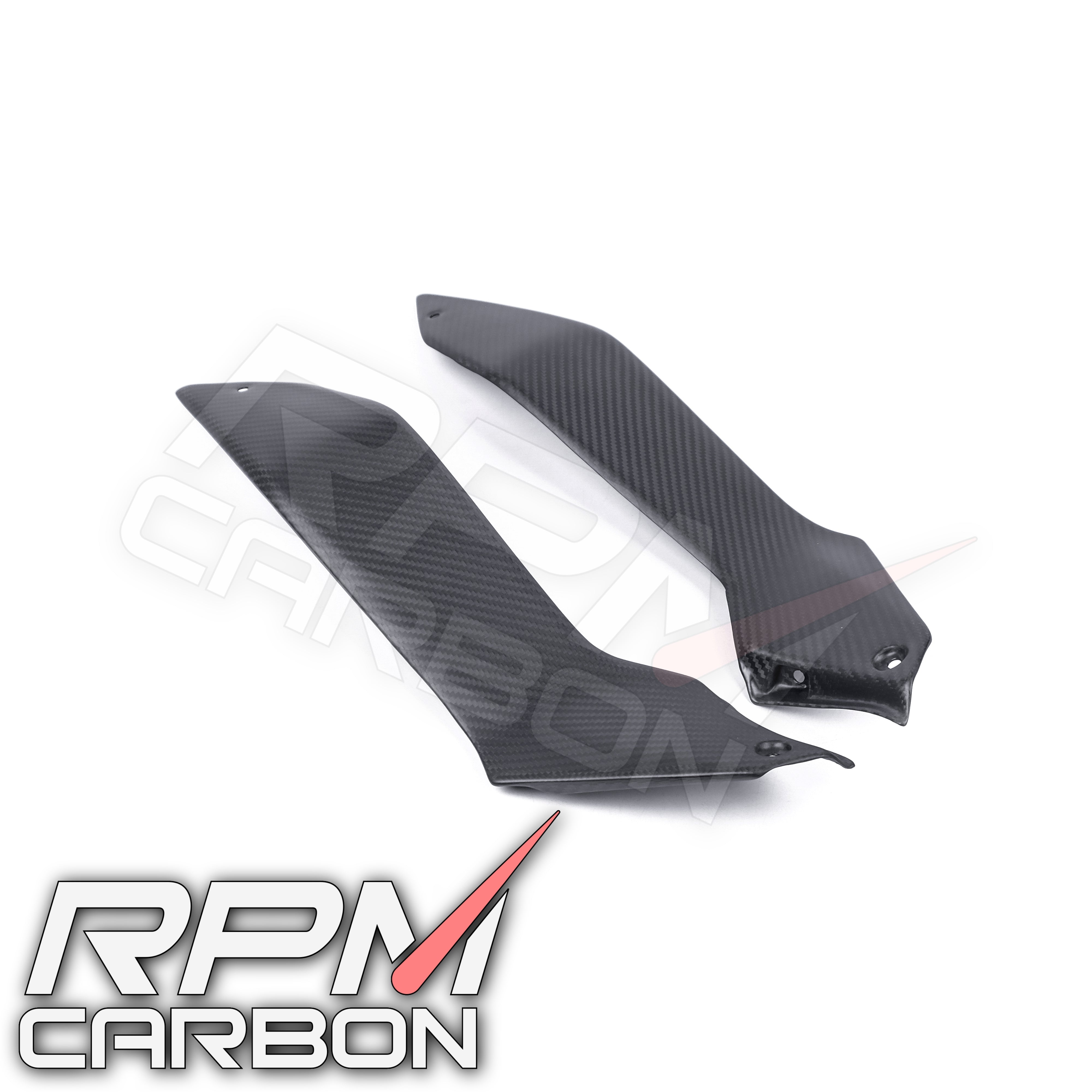 Kawasaki Z H2 Carbon Fiber Chain Tank Side Panels