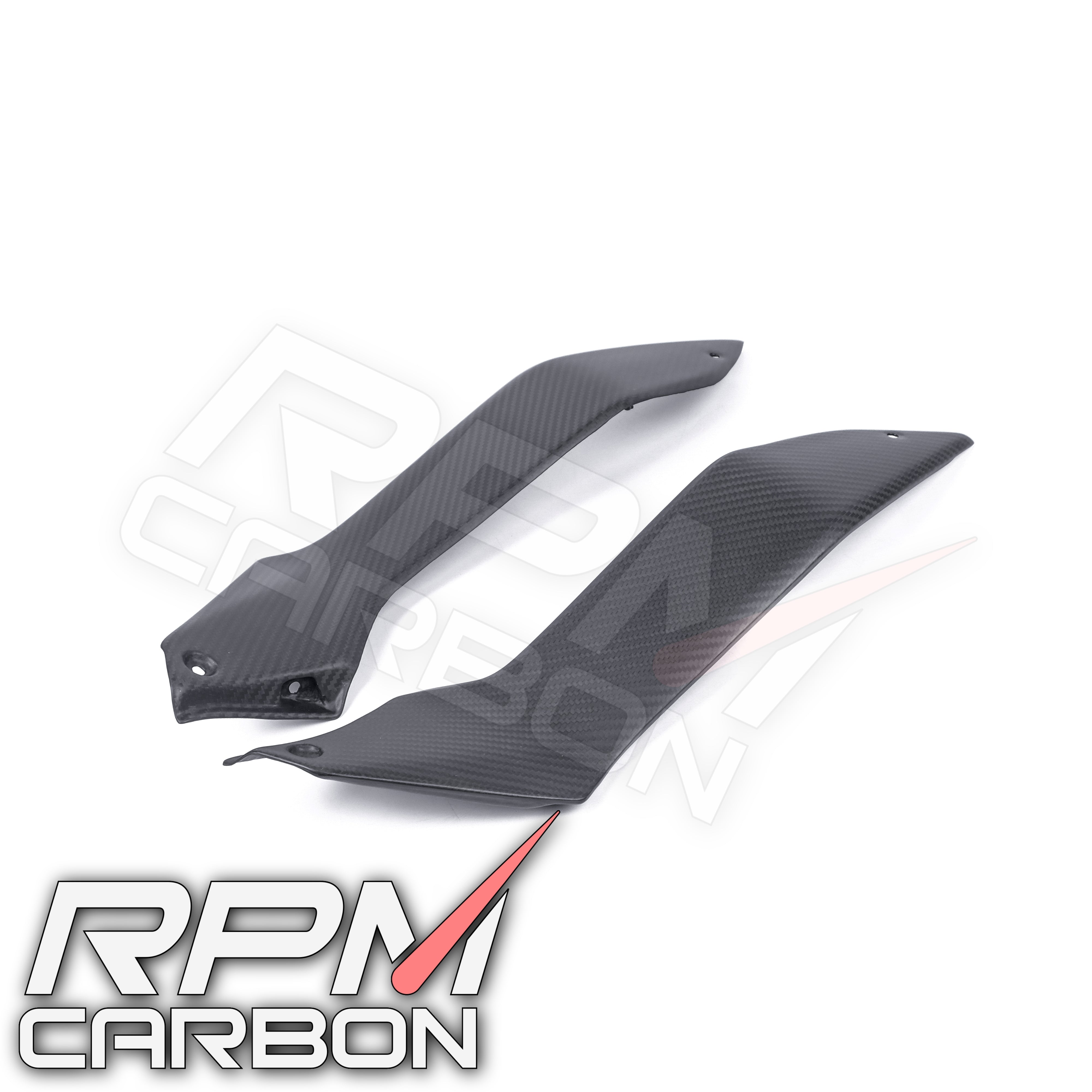 Kawasaki Z H2 Carbon Fiber Chain Tank Side Panels