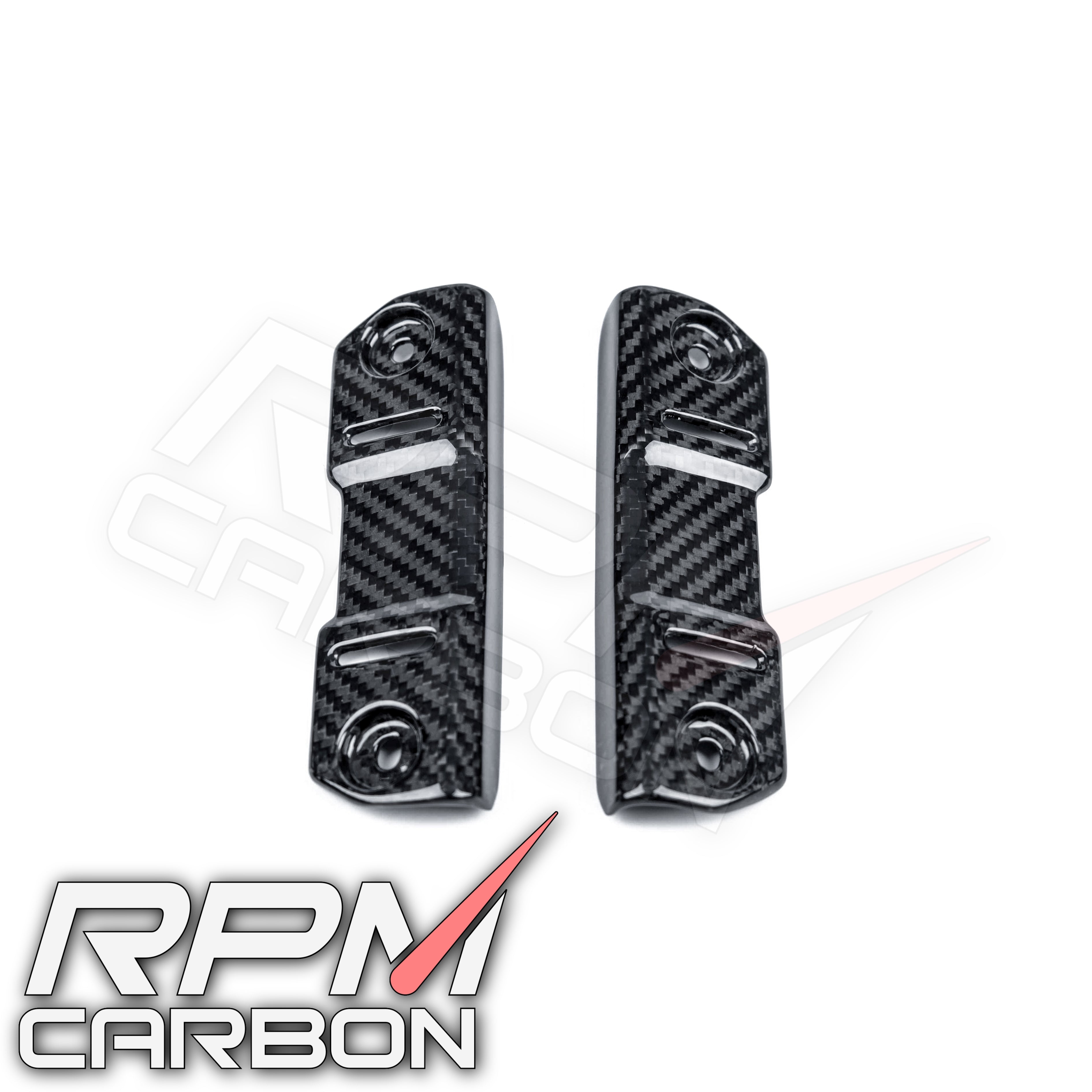 Kawasaki Z H2 Carbon Fiber Radiator Guards Covers