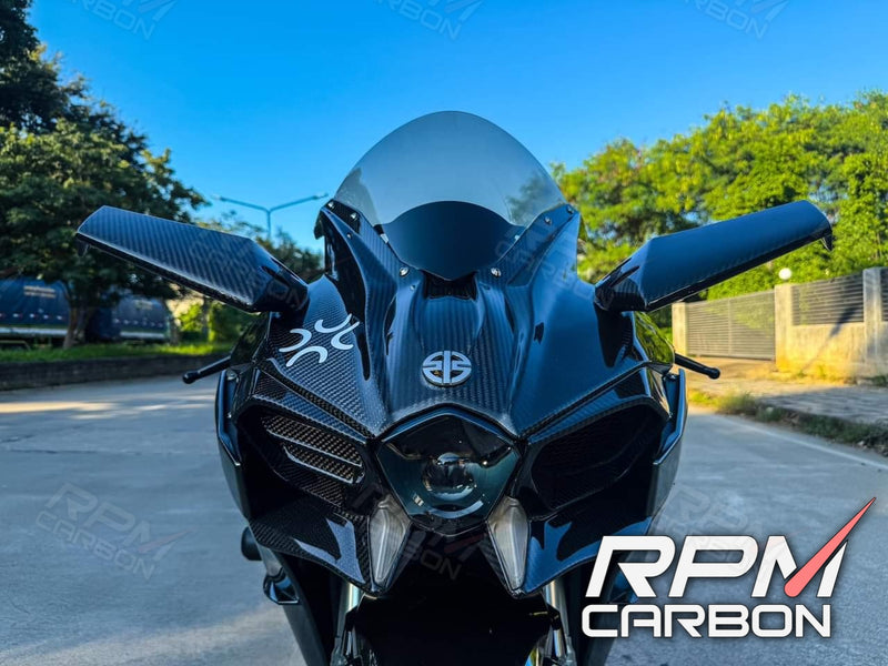 Kawasaki H2 Carbon Fiber Front Fairing (OEM Version)