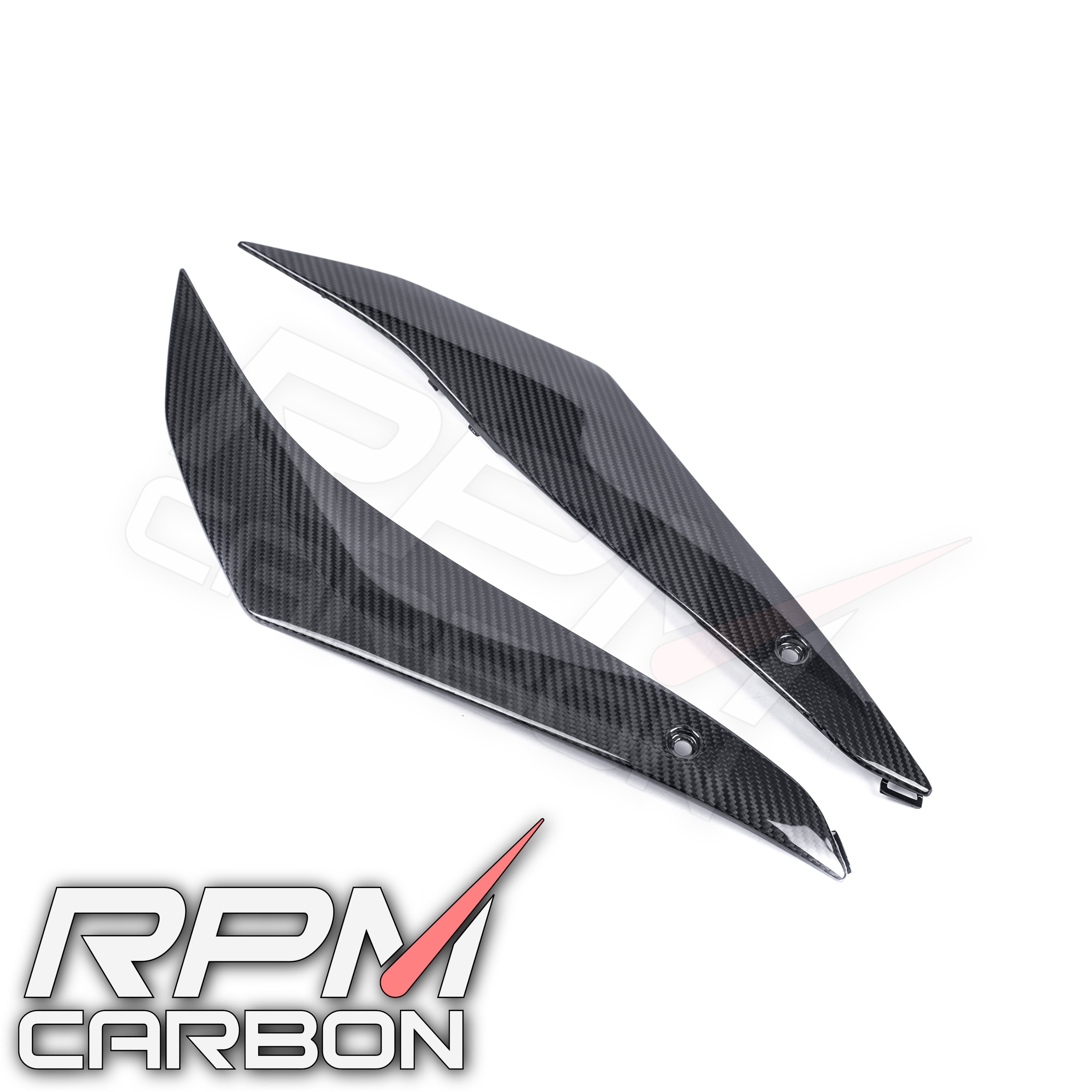 Carbon Fiber Front Tank Side Panels for Suzuki GSX-R1000 2017+