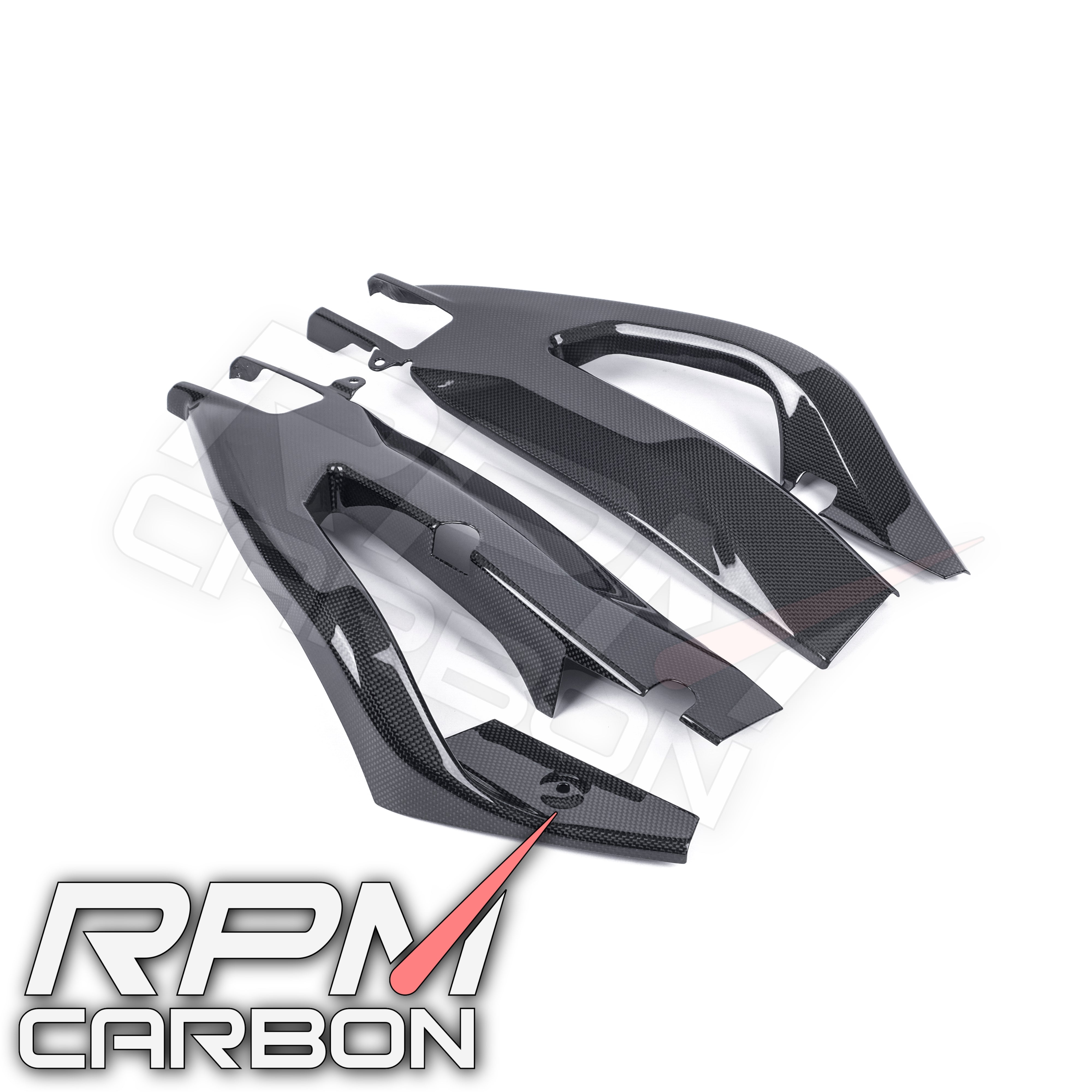 Suzuki GSX-R 1000 2017+ Carbon Fiber Swingarm Cover Full