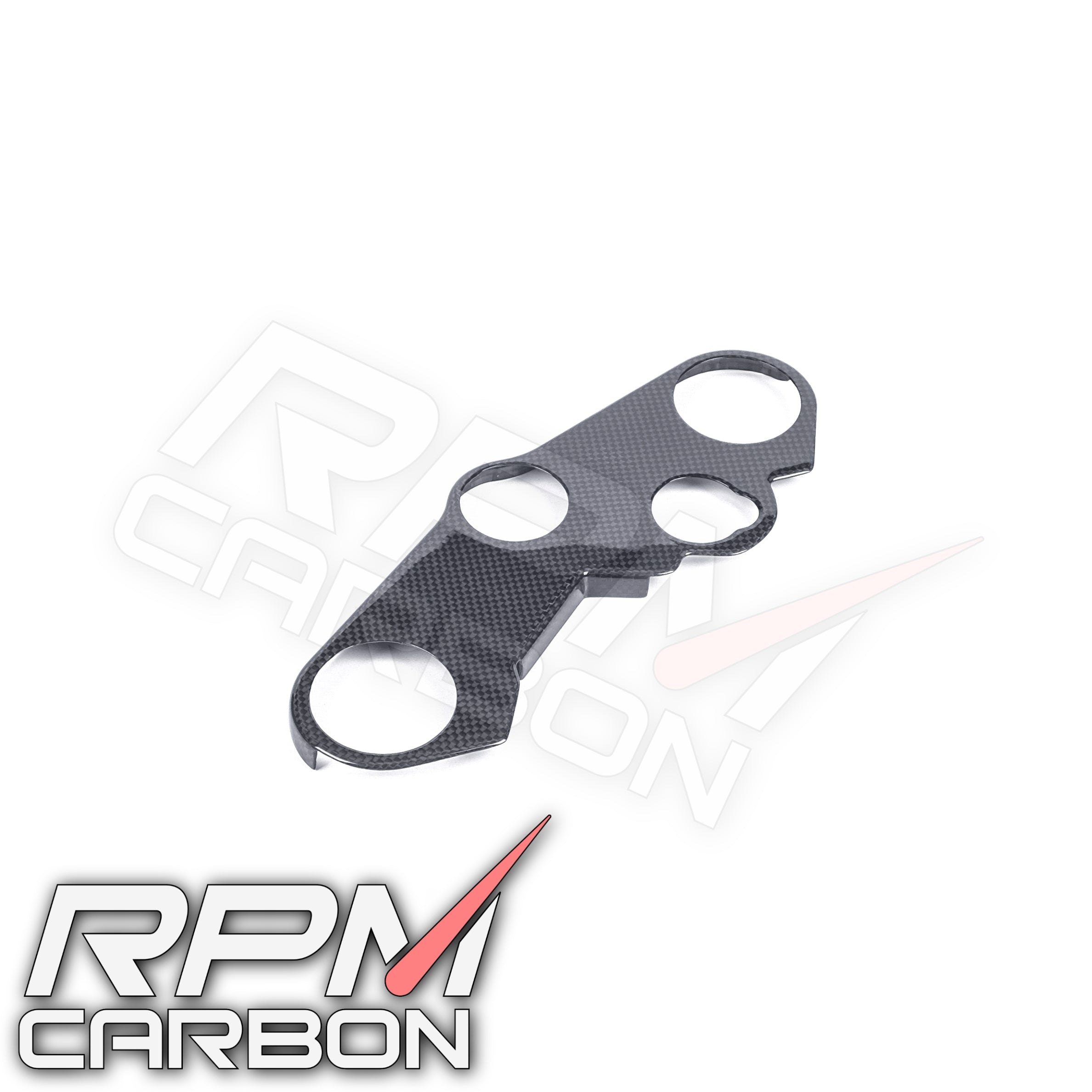 Suzuki GSX-R 1000 2017+ Carbon Fiber Triple Clamp Cover (Read Description)