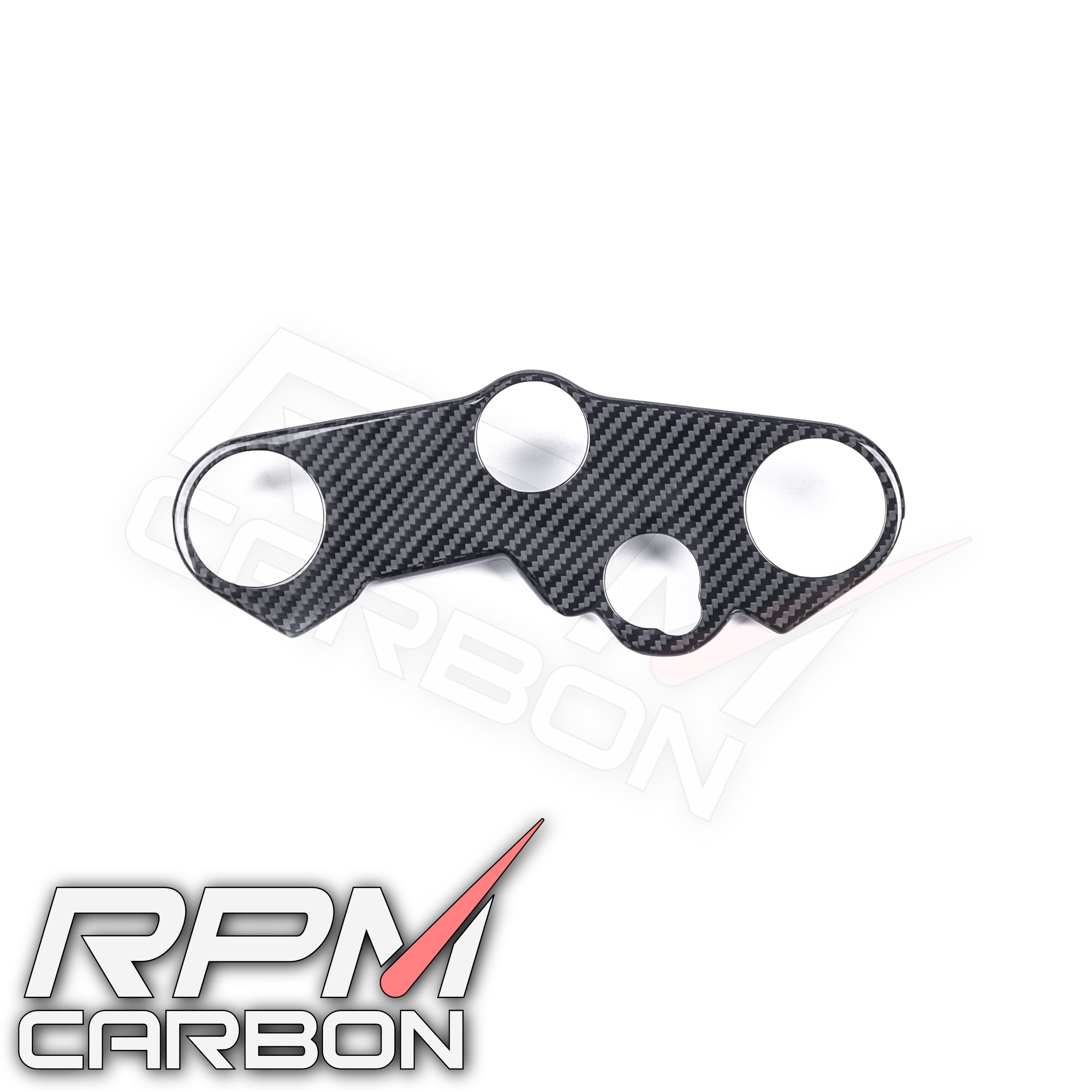 Suzuki GSX-R 1000 2017+ Carbon Fiber Triple Clamp Cover (Read Description)