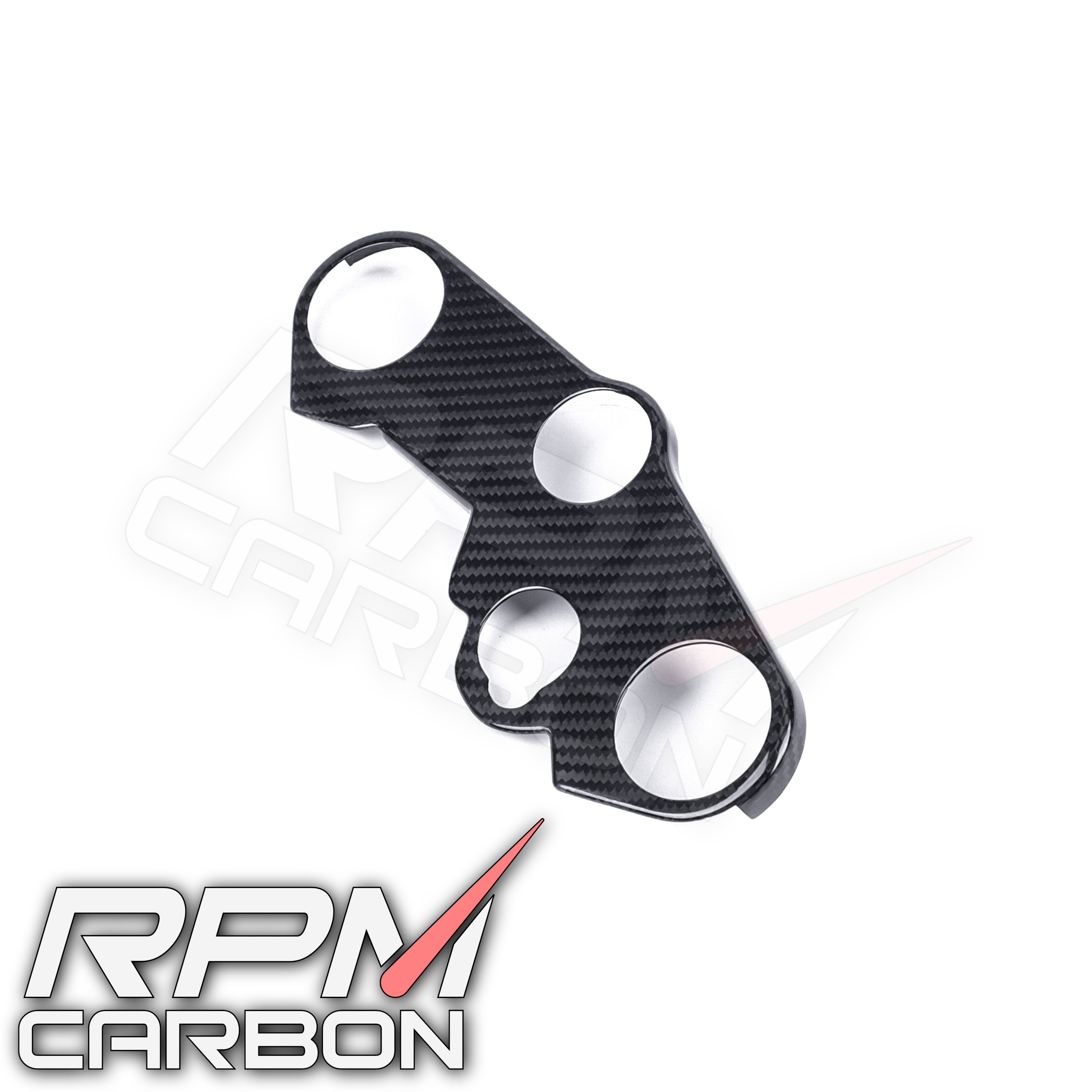 Suzuki GSX-R 1000 2017+ Carbon Fiber Triple Clamp Cover (Read Description)