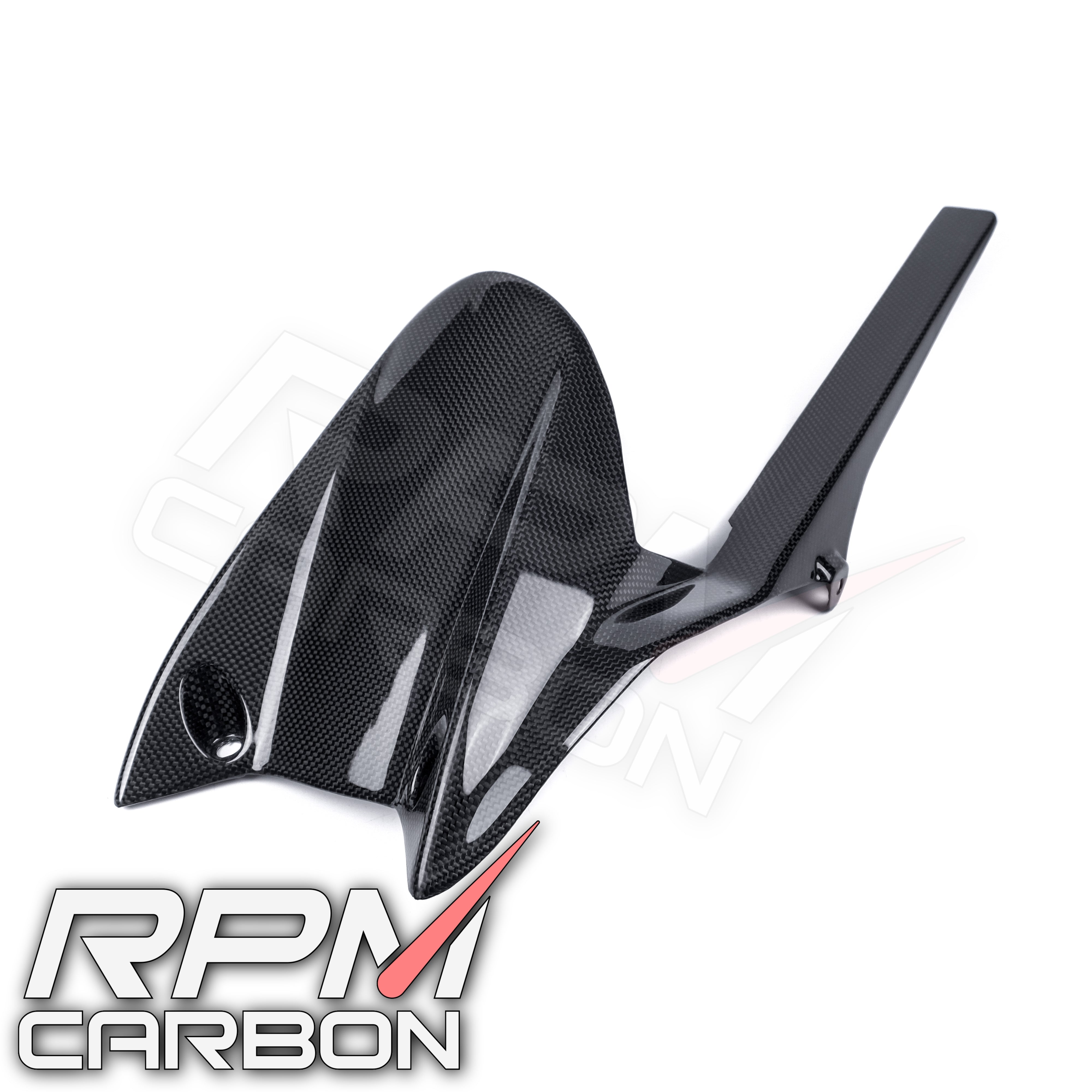 Triumph Street Triple 765 Carbon Fiber Rear Fender / Chain Guard