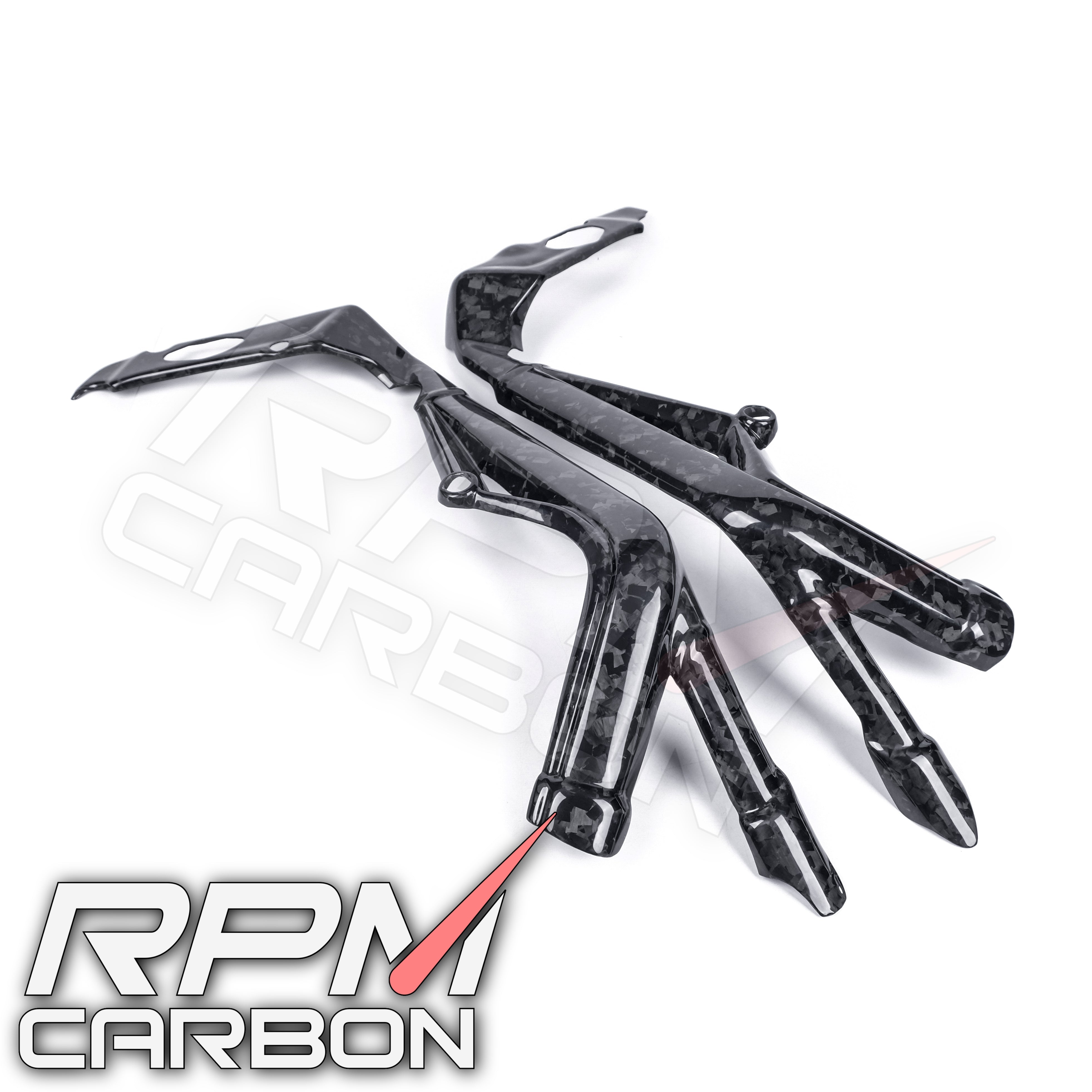 Triumph Street Triple 765 Carbon Fiber Frame Covers