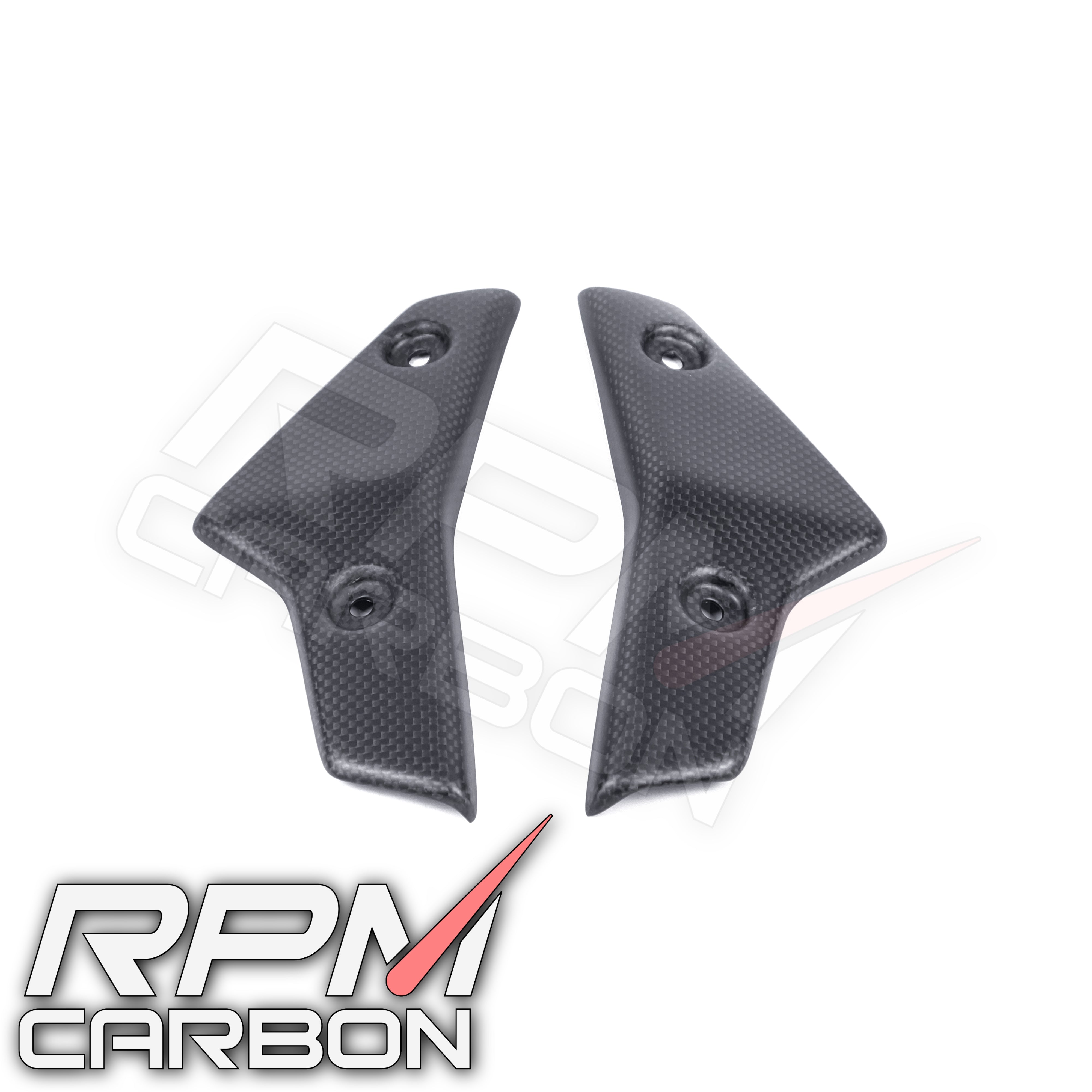 Triumph Street Triple 765 Carbon Fiber Radiator Guards (Read Description!)