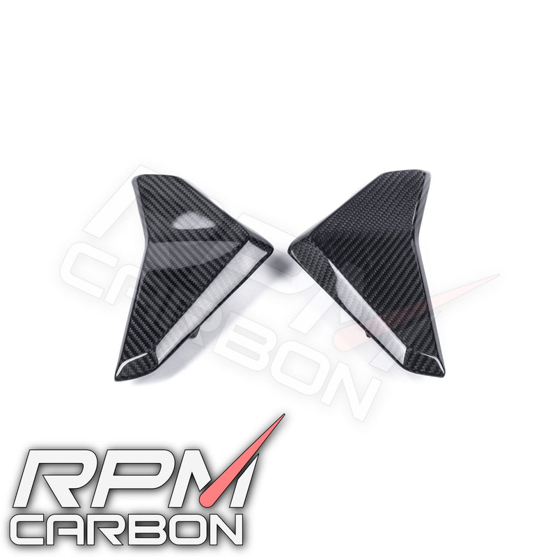 Triumph Street Triple 765 RS (2023+) Carbon Fiber Radiator Guards