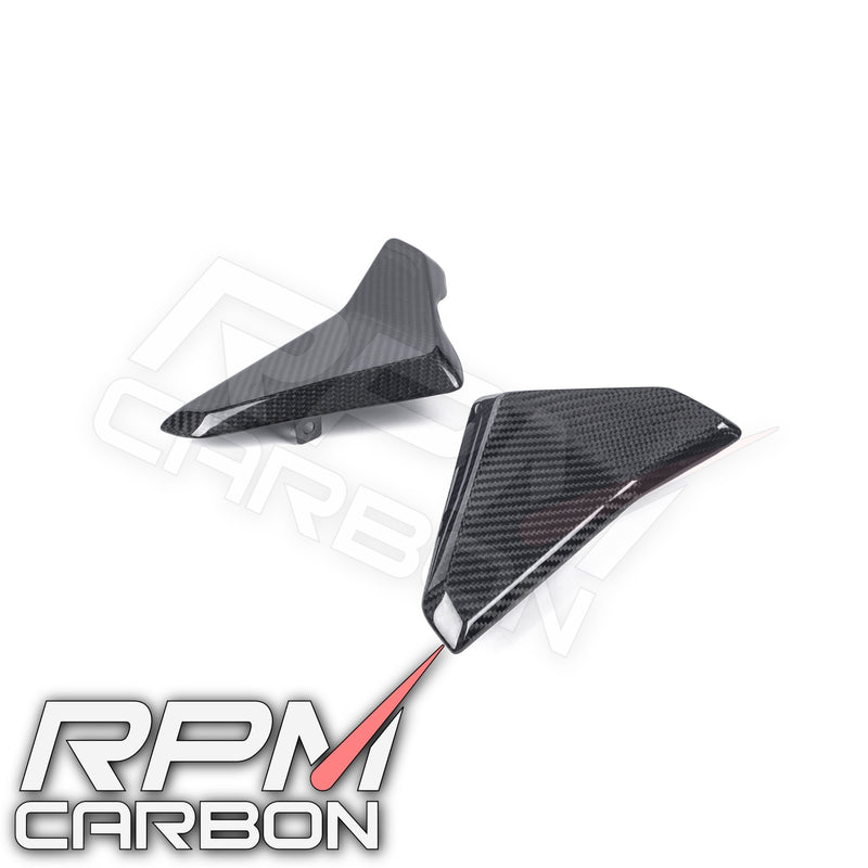 Triumph Street Triple 765 RS (2023+) Carbon Fiber Radiator Guards