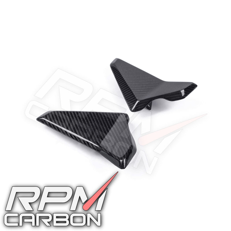 Triumph Street Triple 765 RS (2023+) Carbon Fiber Radiator Guards