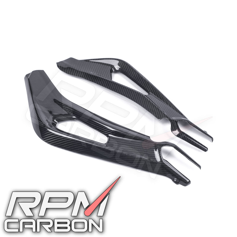 Triumph Street Triple 765 Carbon Fiber Swingarm Covers