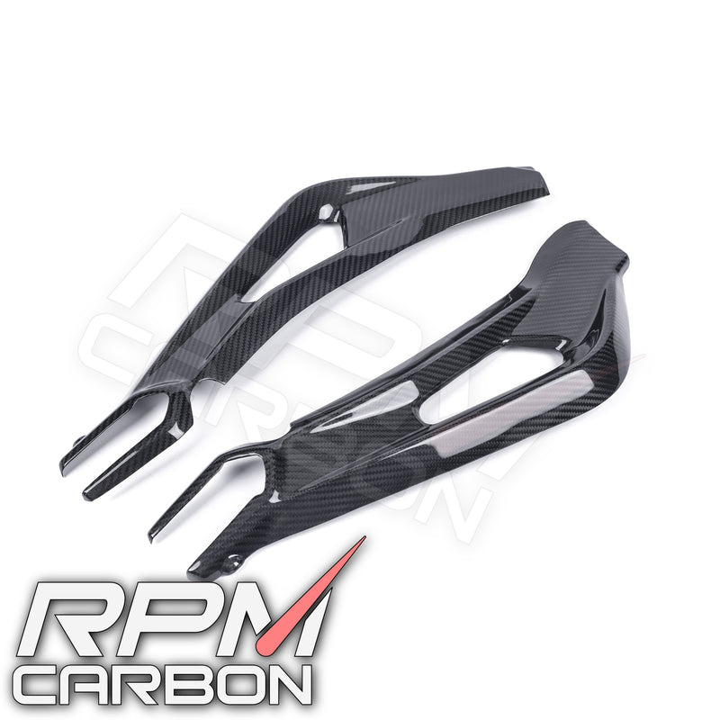 Triumph Street Triple 765 Carbon Fiber Swingarm Covers