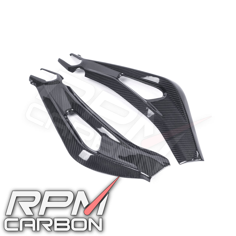 Triumph Street Triple 765 Carbon Fiber Swingarm Covers