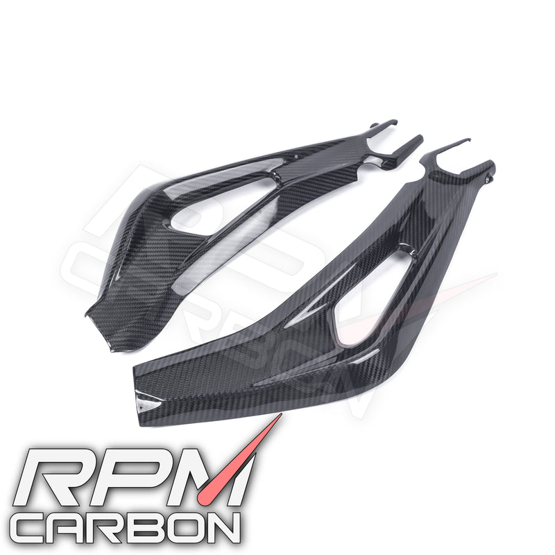 Triumph Street Triple 765 Carbon Fiber Swingarm Covers