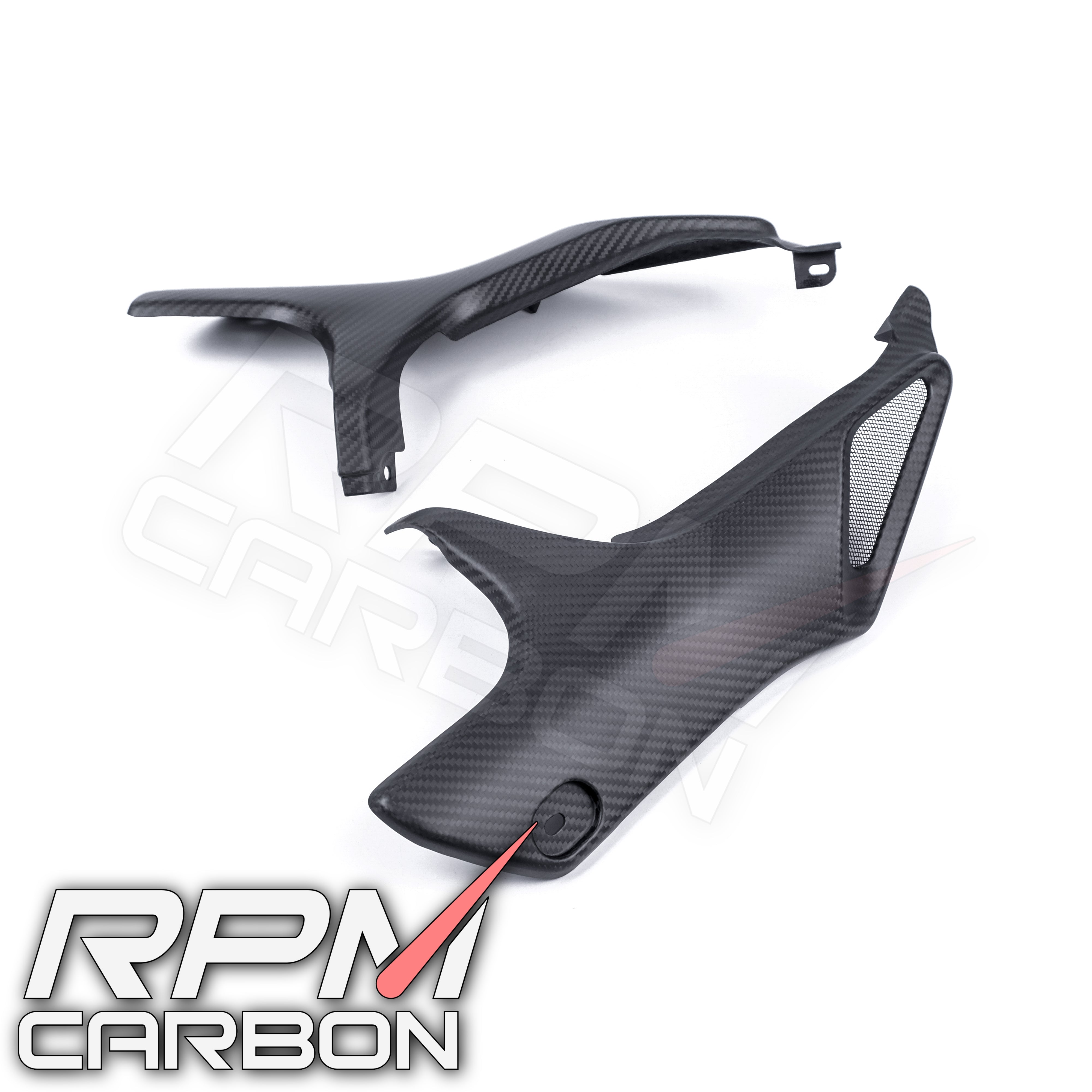 S1000RR(2019-) RPM CARBON カーボンタンクサイドパネル Yamaha XSR900 2022+ Carbon Fiber Tank Side Panels