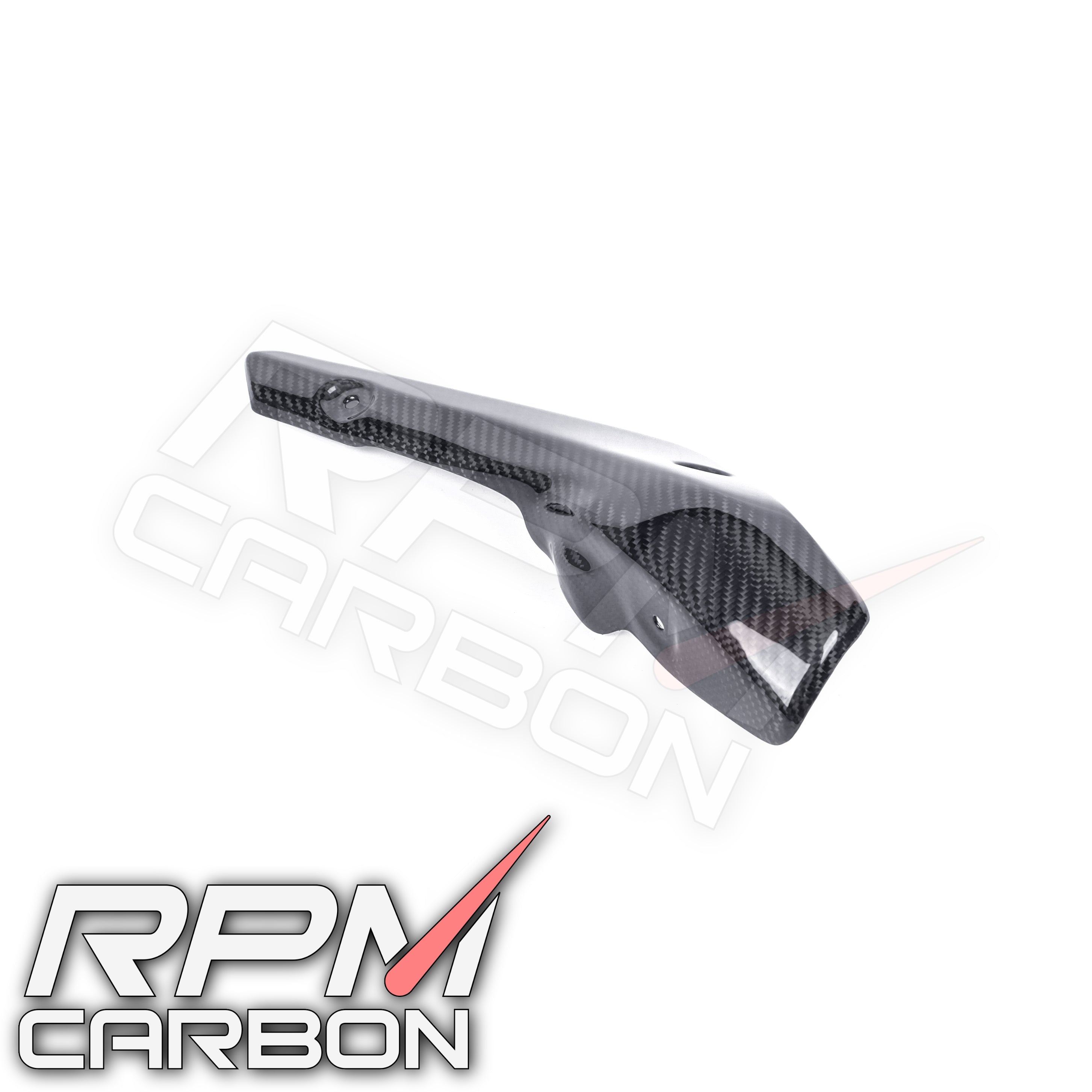 Yamaha MT-10 Carbon Exhaust Shield (Stock)