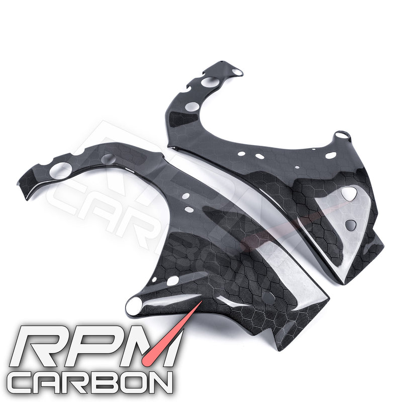 Yamaha R1 R1M Carbon Fiber Frame Covers Protectors