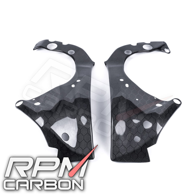 Yamaha R1 R1M Carbon Fiber Frame Covers Protectors