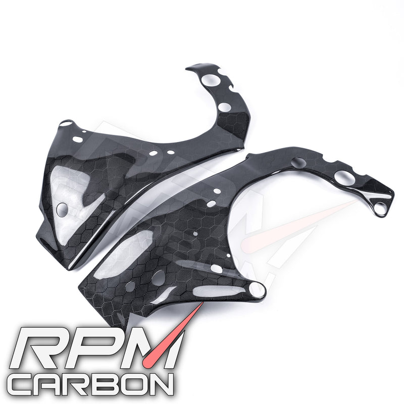 Yamaha R1 R1M Carbon Fiber Frame Covers Protectors