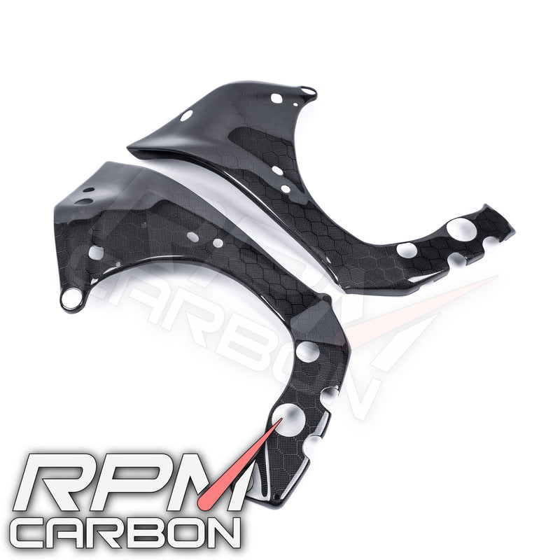 Yamaha R1 R1M Carbon Fiber Frame Covers Protectors