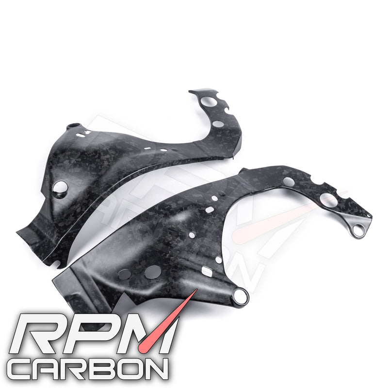 Yamaha R1 R1M Carbon Fiber Frame Covers Protectors