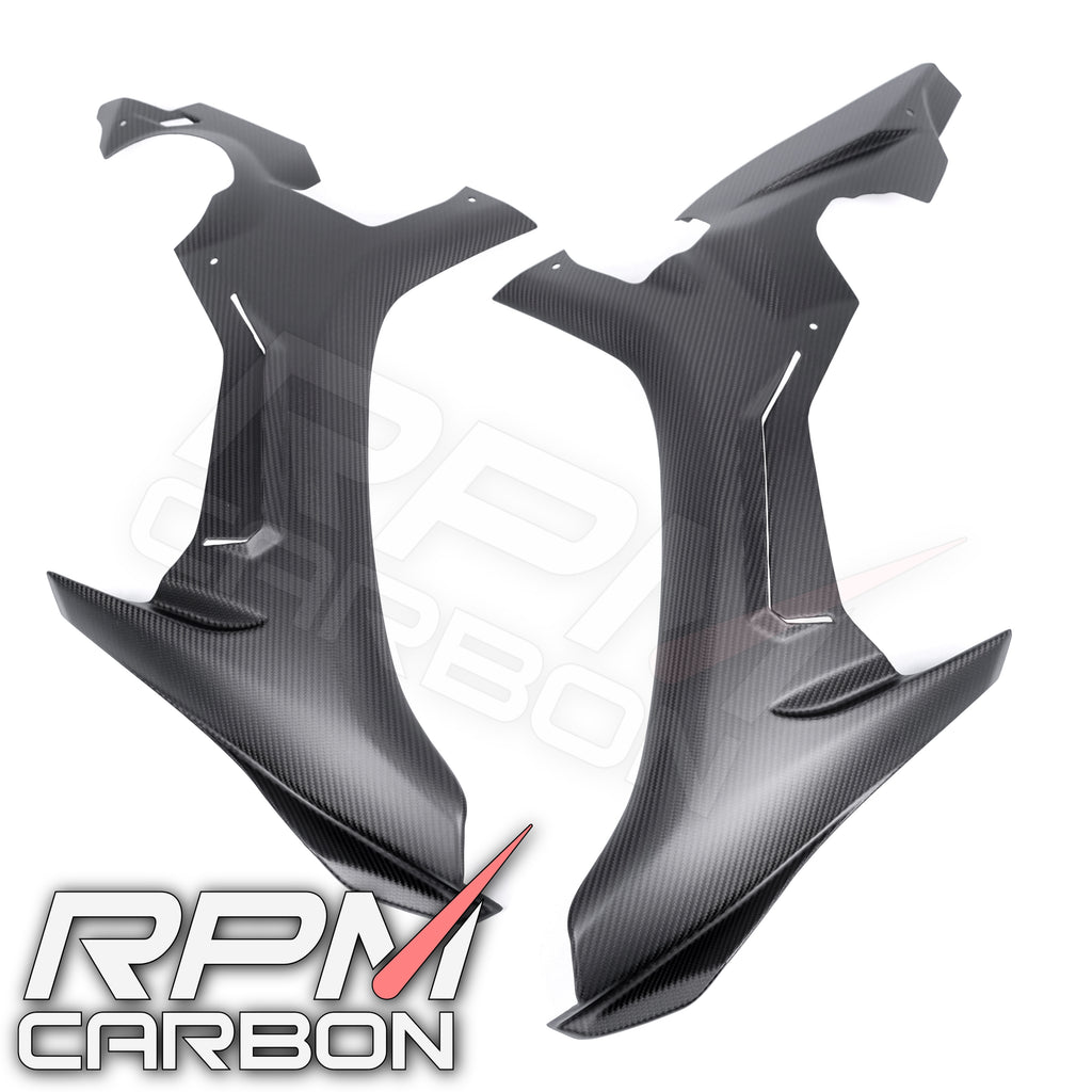Yamaha R1 R1M Side Fairings in Carbon Fiber