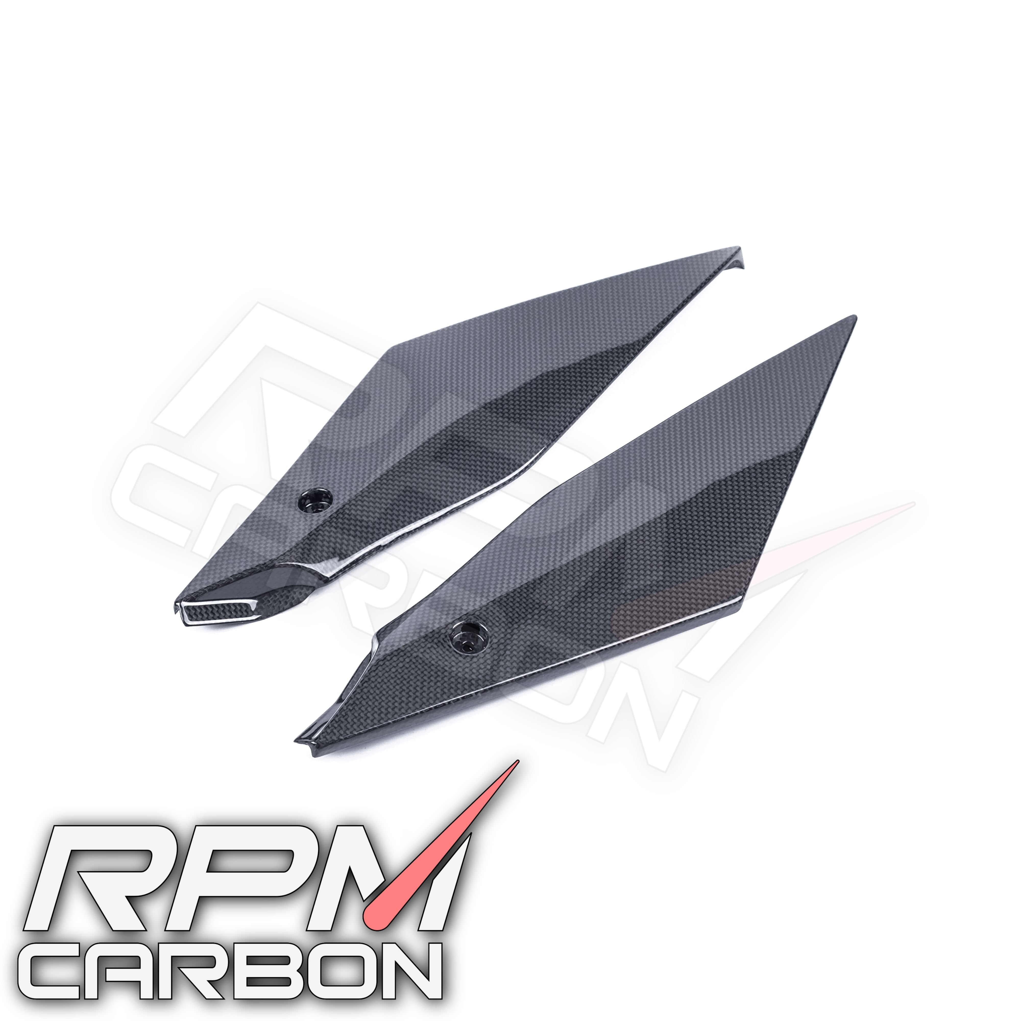 Yamaha R1 R1M Carbon Fiber Tank Side Panels