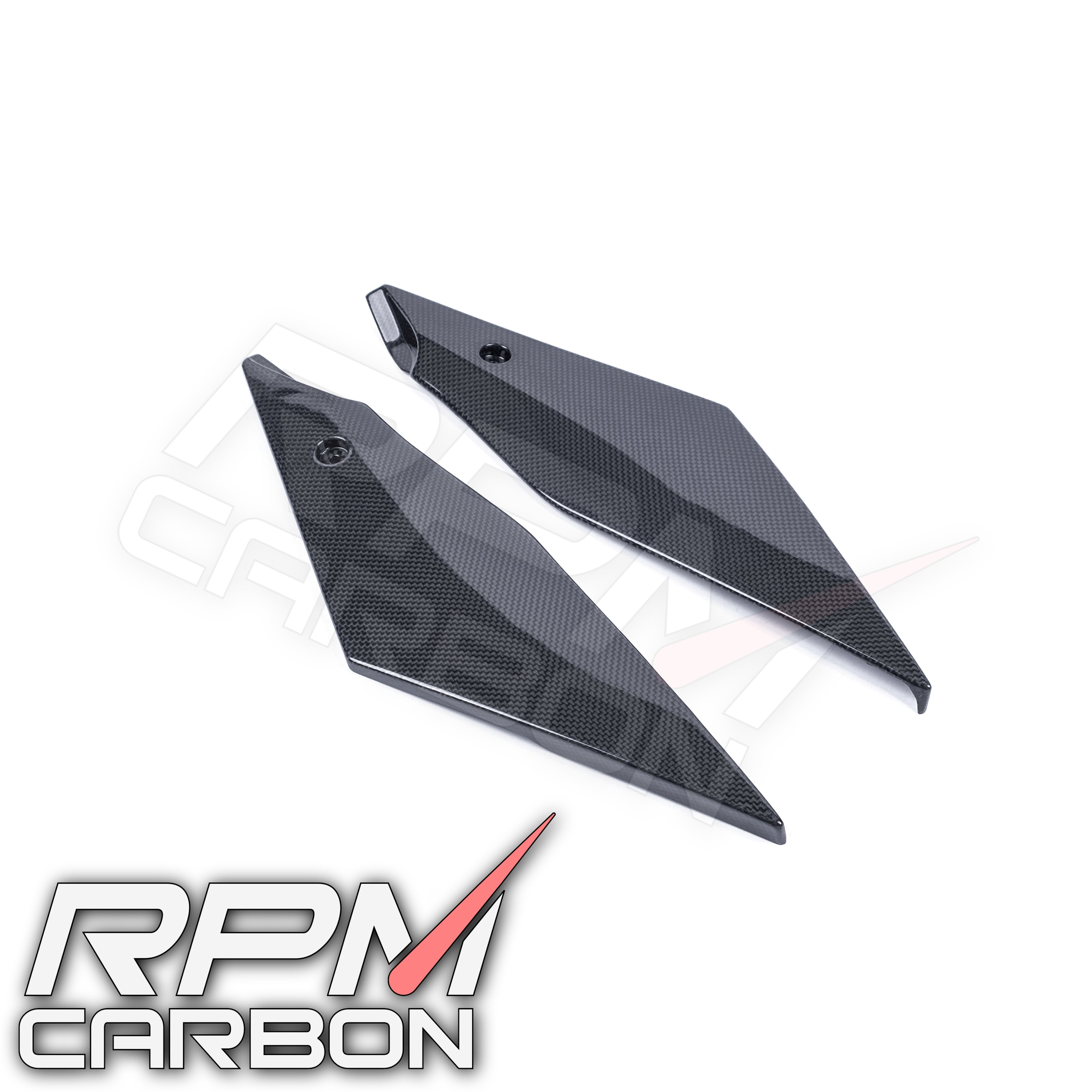Yamaha R1 R1M Carbon Fiber Tank Side Panels