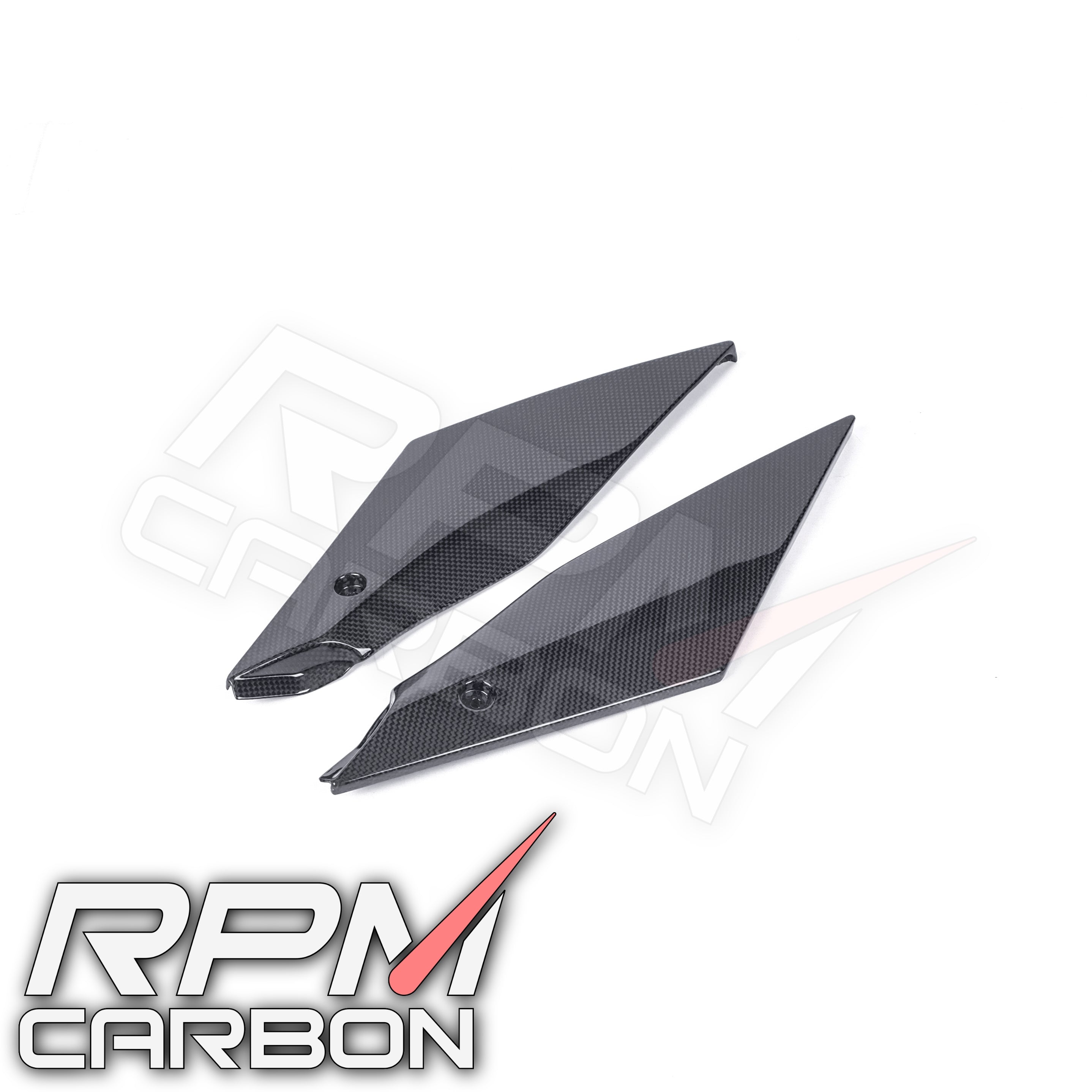 Yamaha R1 R1M Carbon Fiber Tank Side Panels