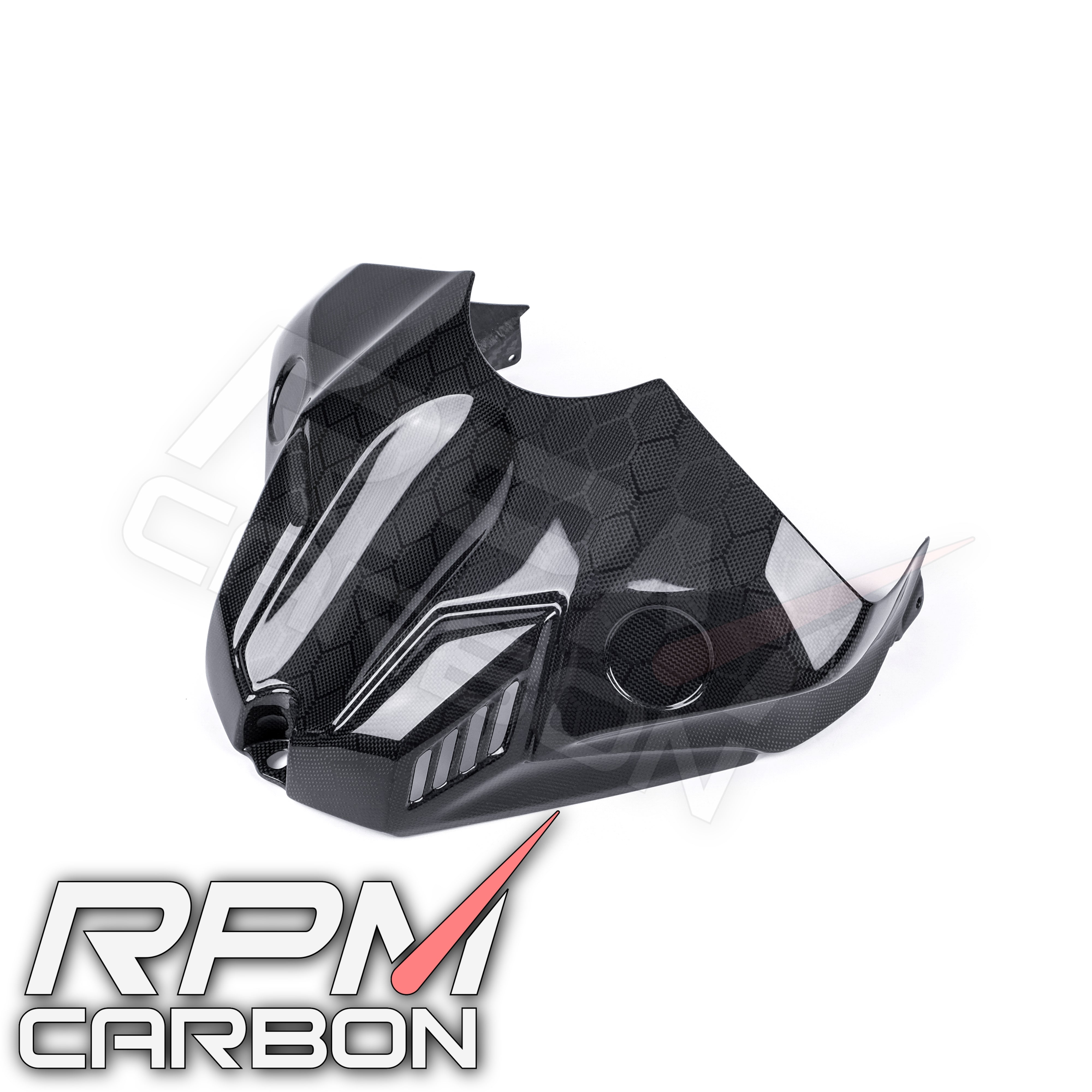 Yamaha R1 R1M 2020+ Airbox Tank Cover in Carbon Fiber