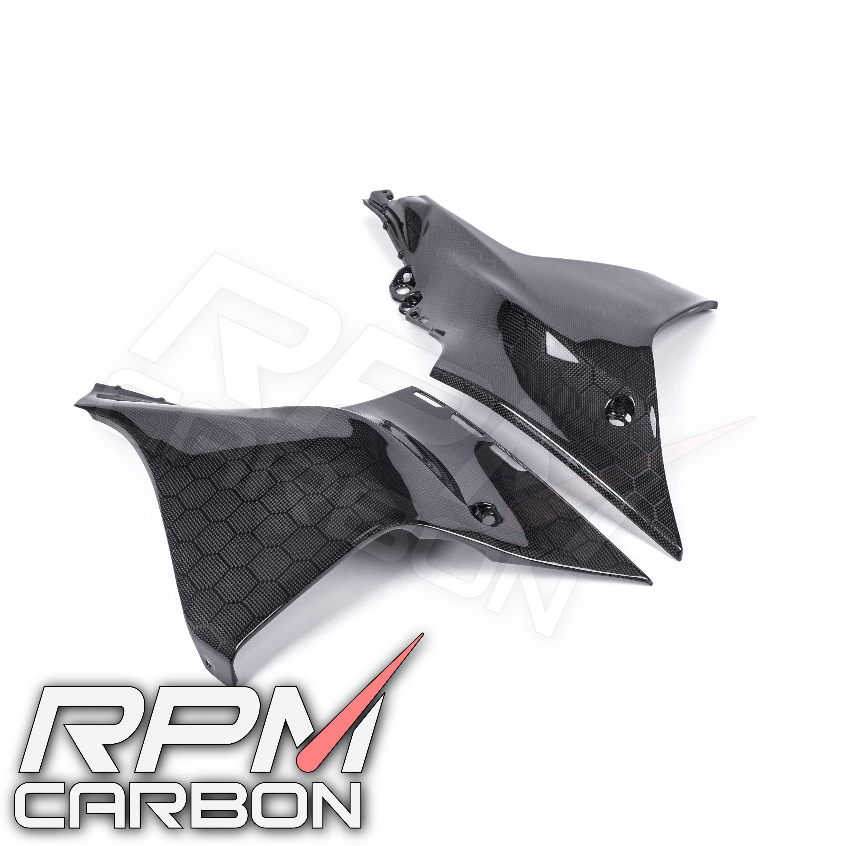 Yamaha R1 R1M 2020+ Carbon Fiber Upper Side Panels Fairings