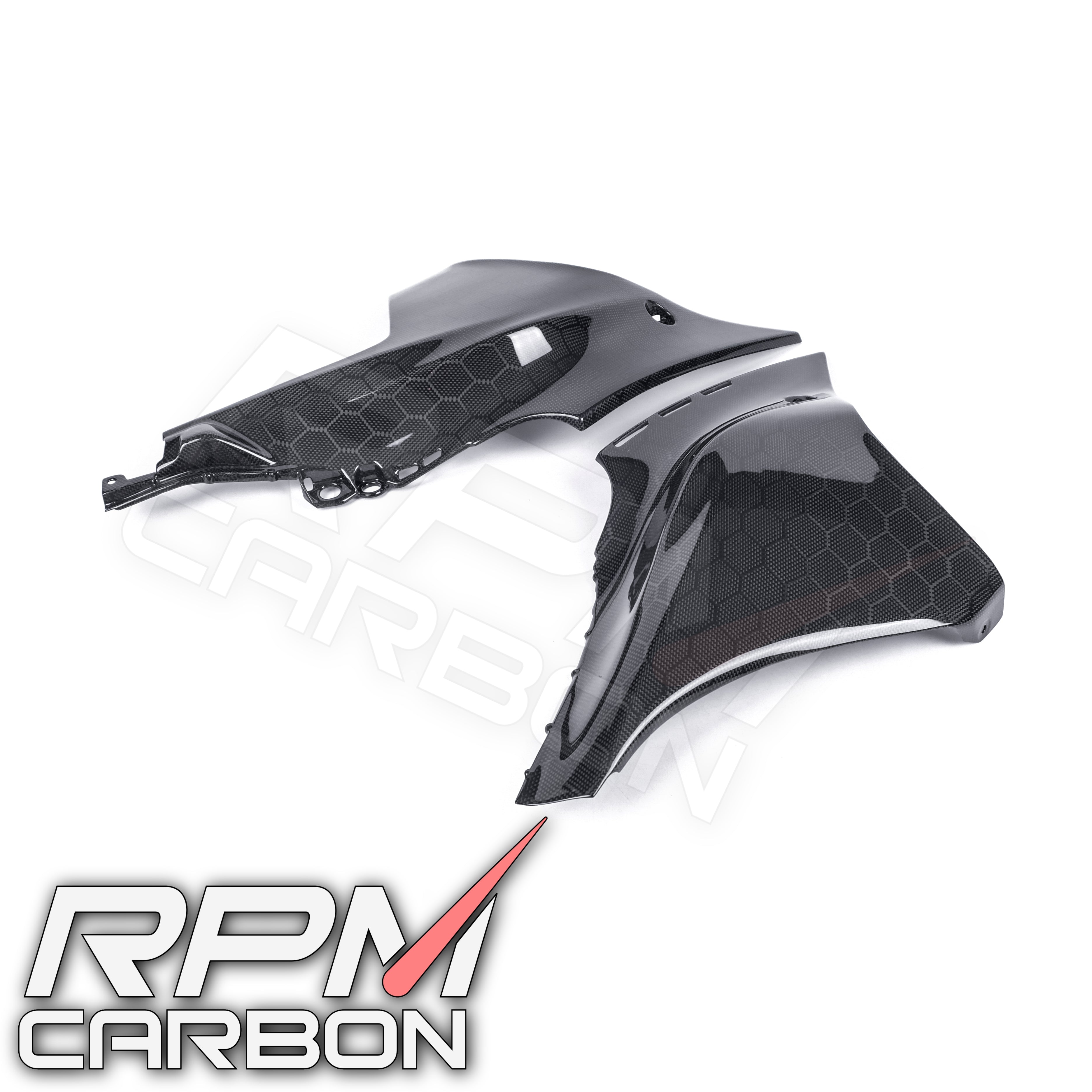 Yamaha R1 R1M 2020+ Carbon Fiber Upper Side Panels Fairings
