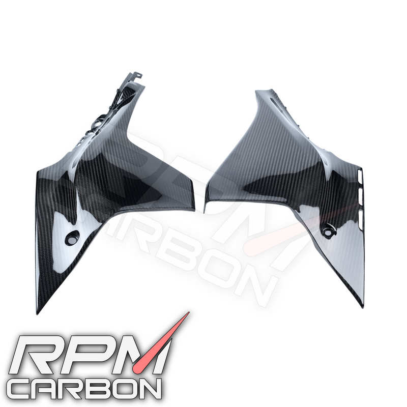 Yamaha R1 R1M 2020+ Carbon Fiber Upper Side Panels Fairings