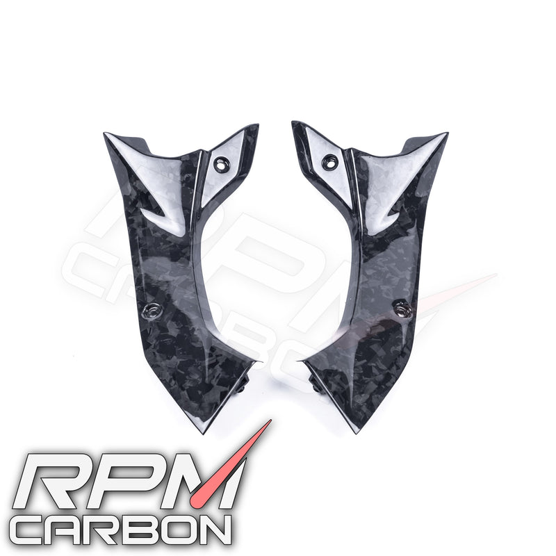 Yamaha R6 Carbon Fiber Dash Panel Side Covers