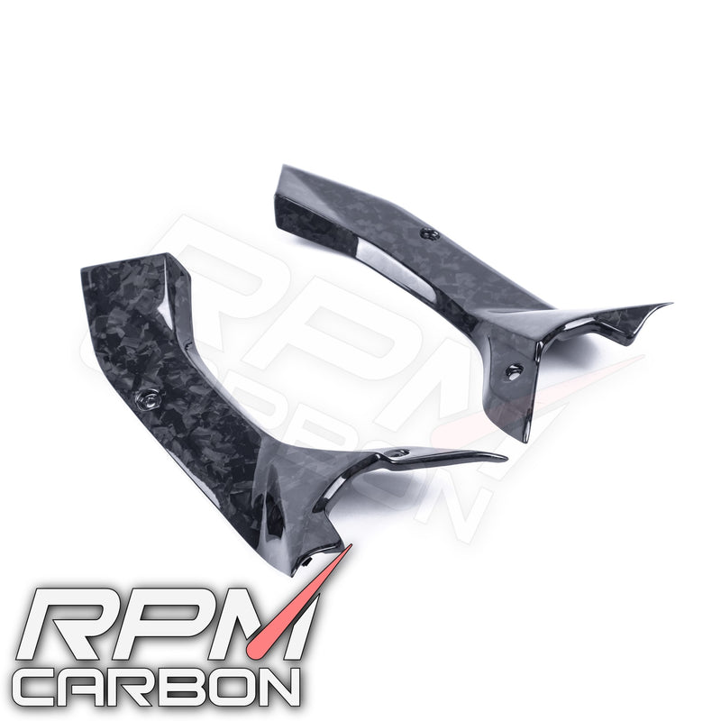 Yamaha R6 Carbon Fiber Dash Panel Side Covers