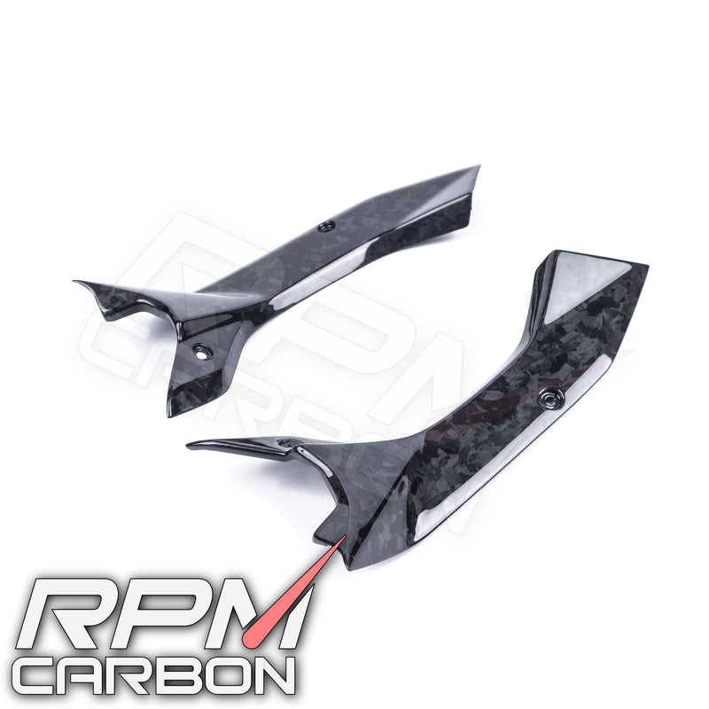 Yamaha R6 Carbon Fiber Dash Panel Side Covers