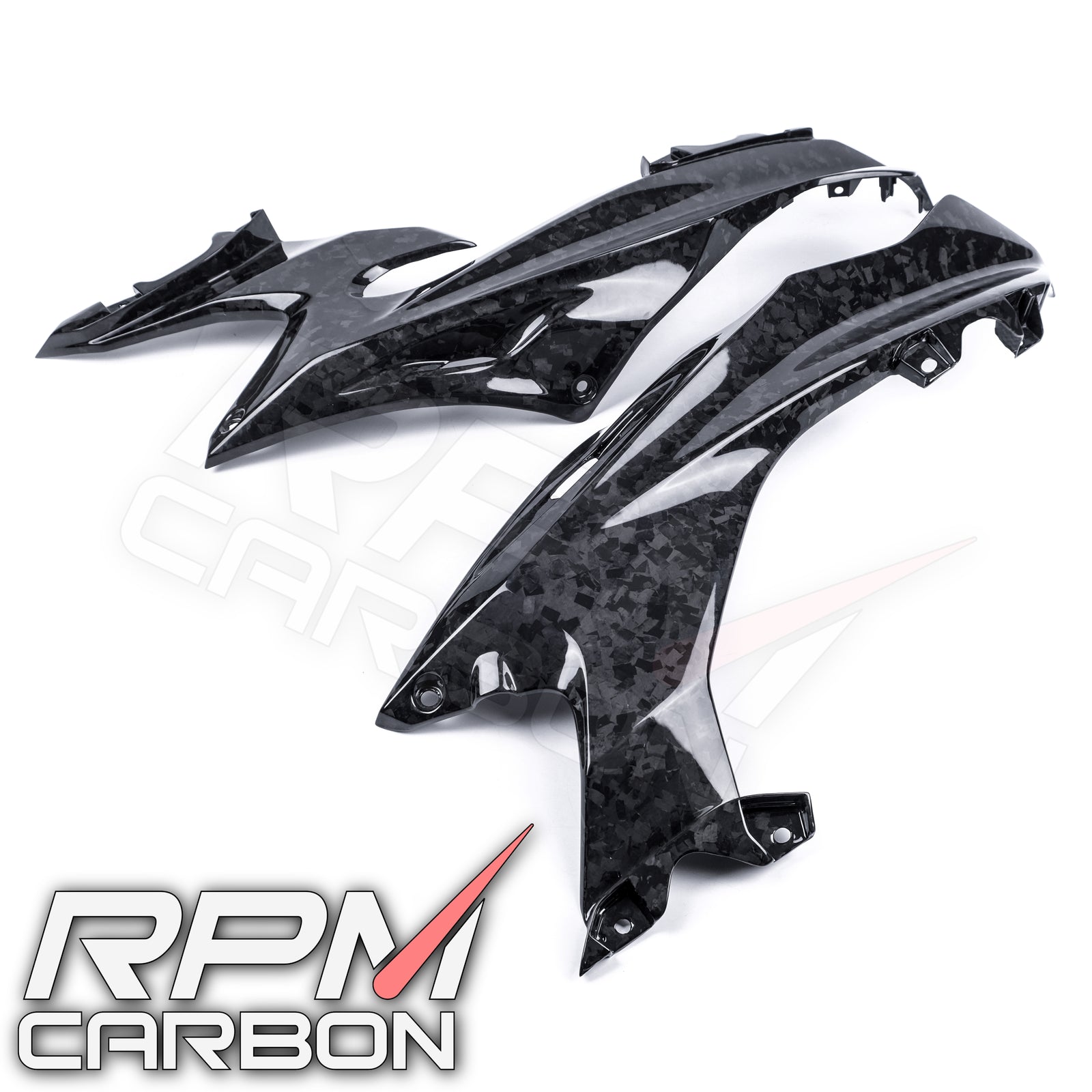 Yamaha R6 Carbon Fiber Upper Side Fairings