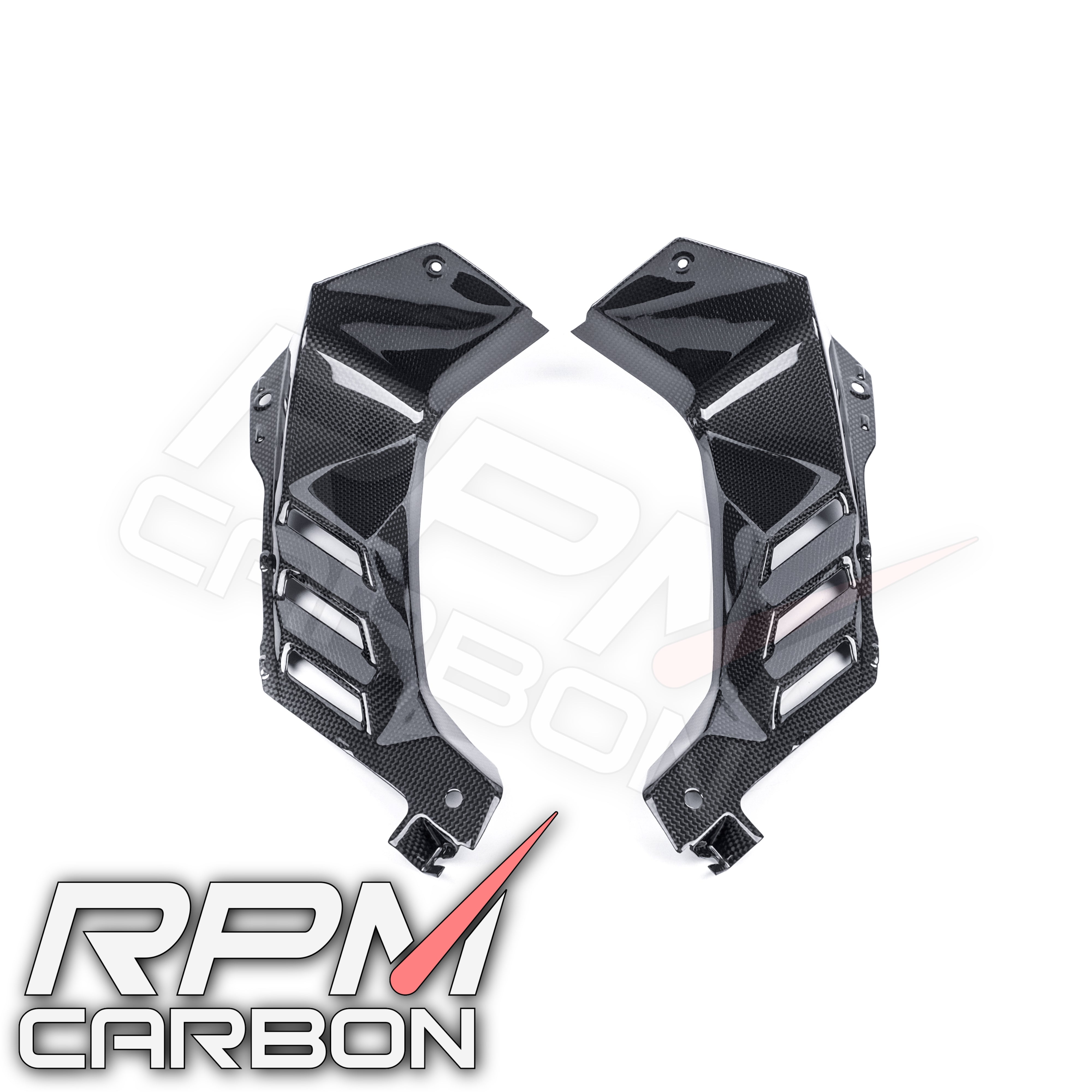 Kawasaki ZX-10R 2021+ Carbon Fiber Dash Panel Side Covers