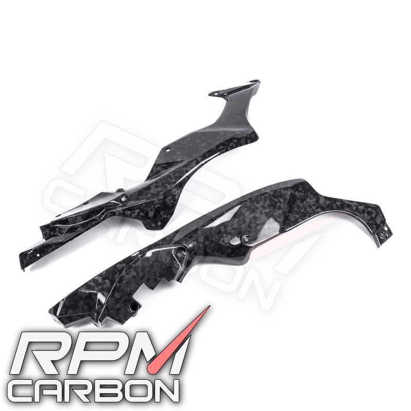 Kawasaki ZX-10R 2021+ Carbon Fiber Upper Side Fairings