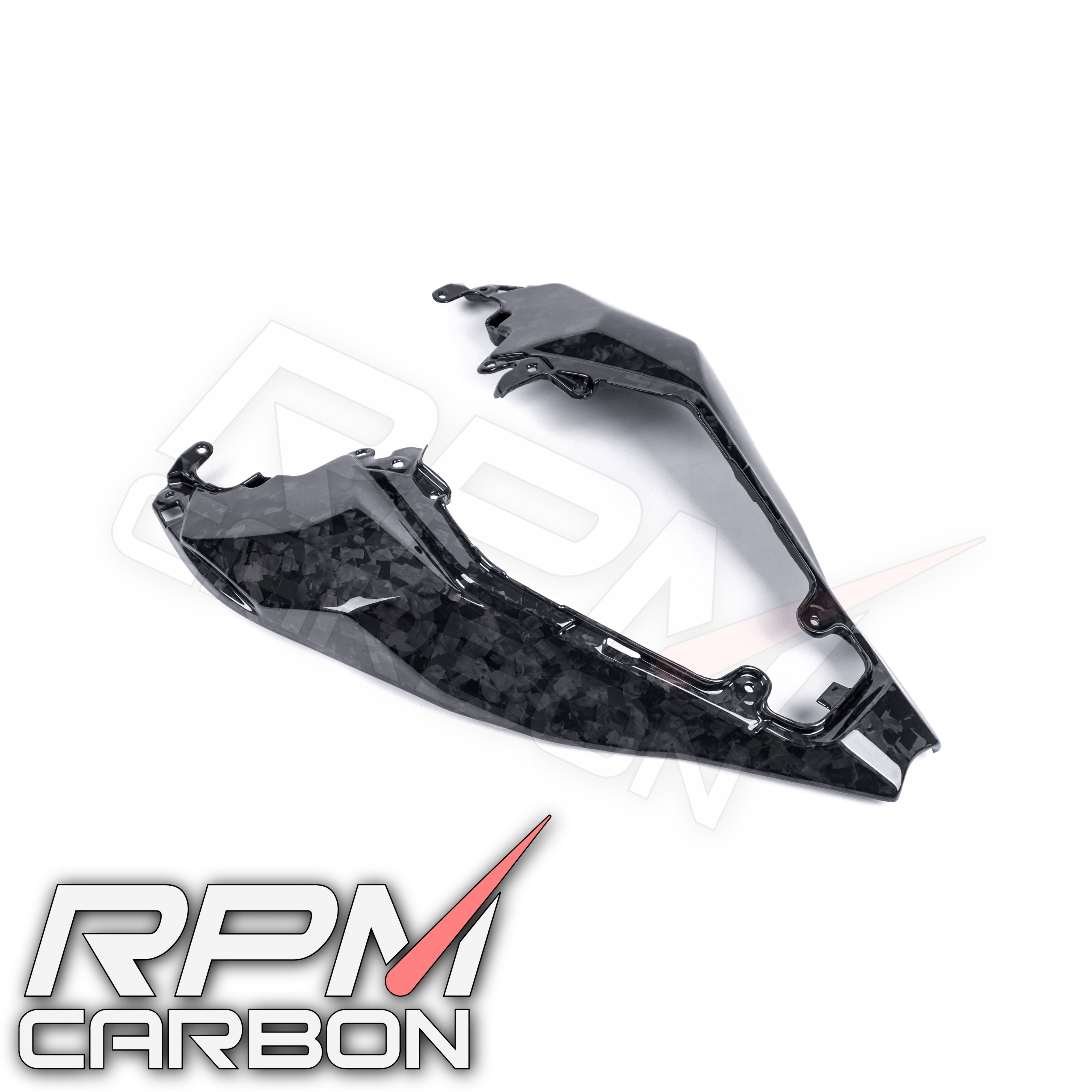 Kawasaki ZX-10R 2016+ Upper Rear Seat Panel in Carbon Fiber