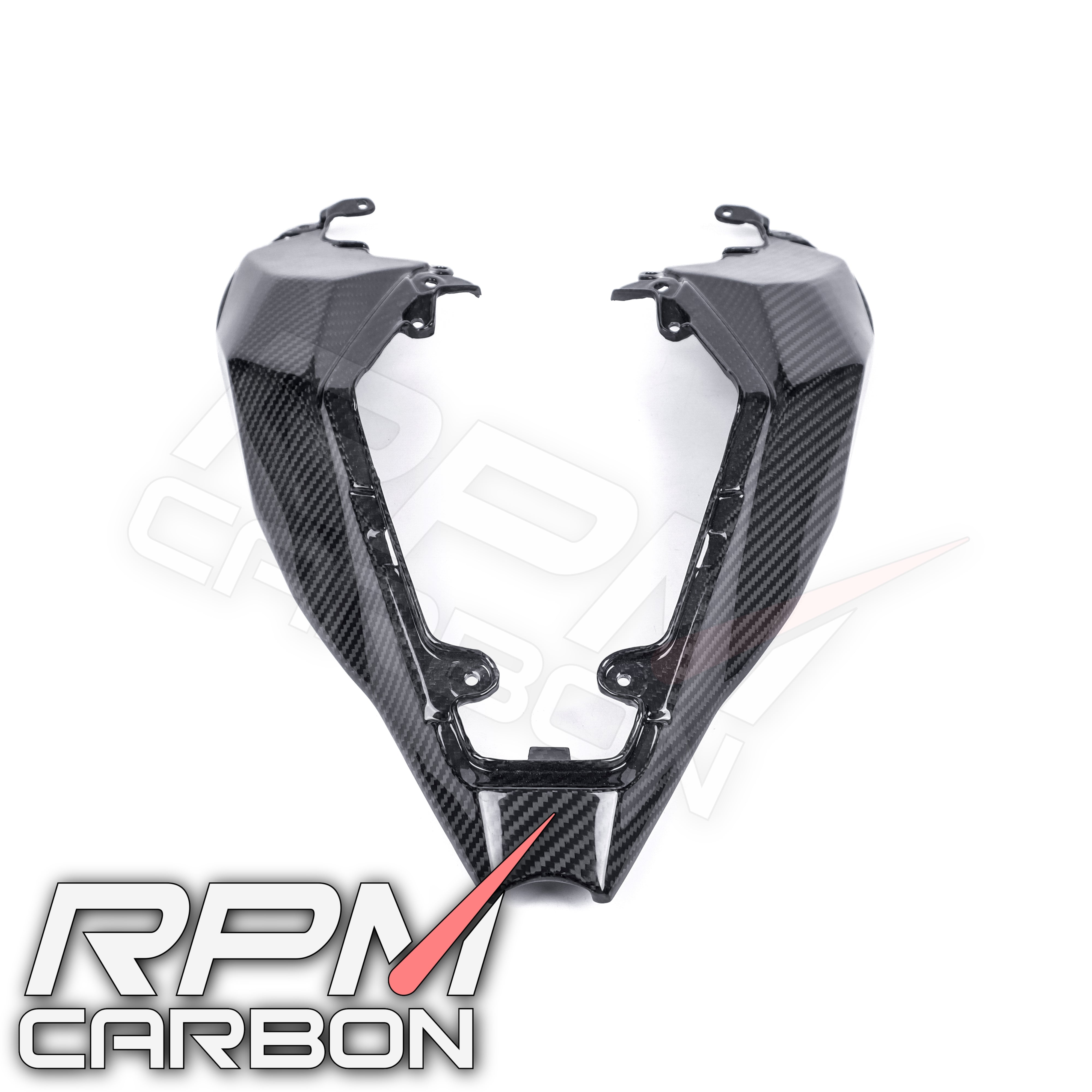 Kawasaki ZX-10R 2016+ Upper Rear Seat Panel in Carbon Fiber