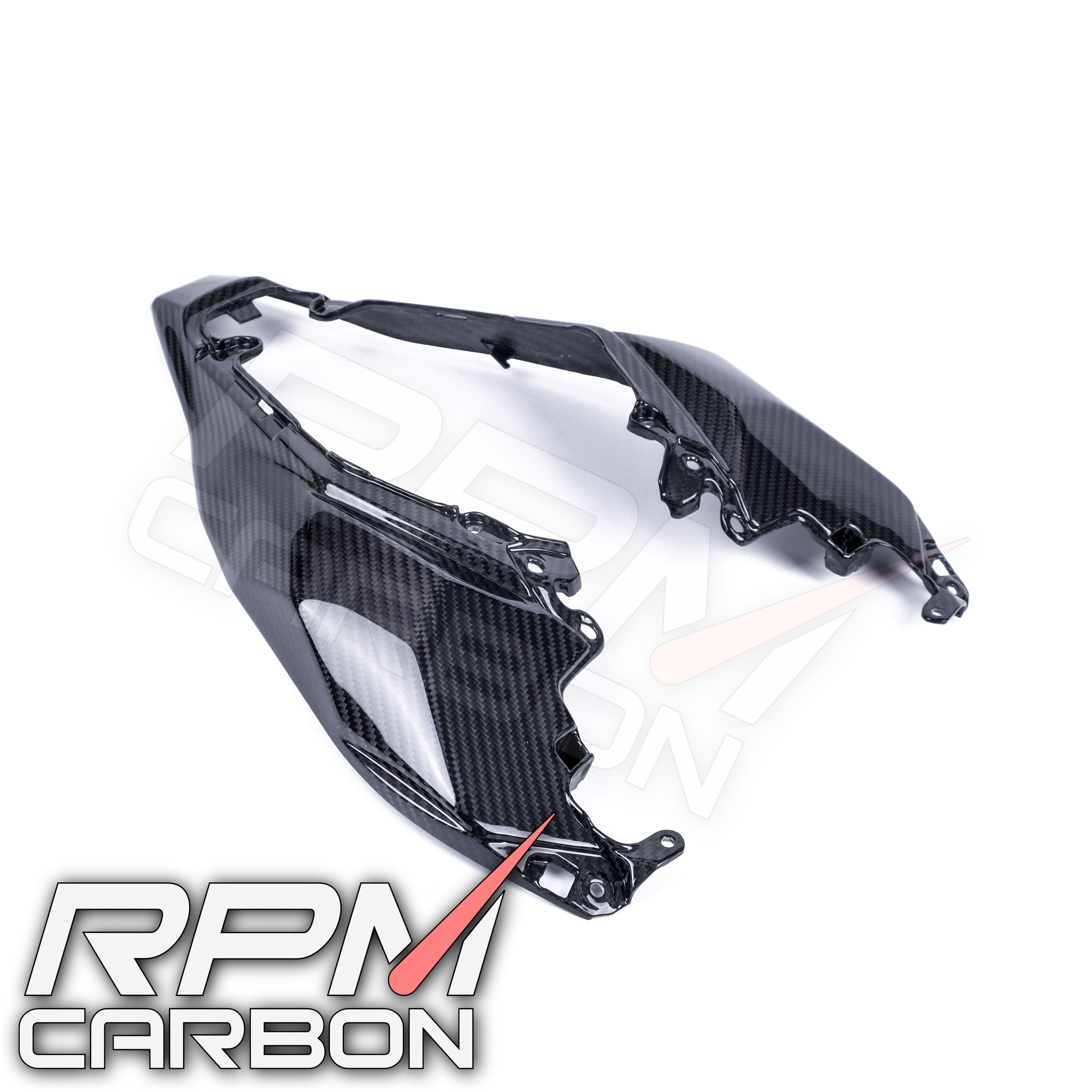 Kawasaki ZX-10R 2016+ Upper Rear Seat Panel in Carbon Fiber