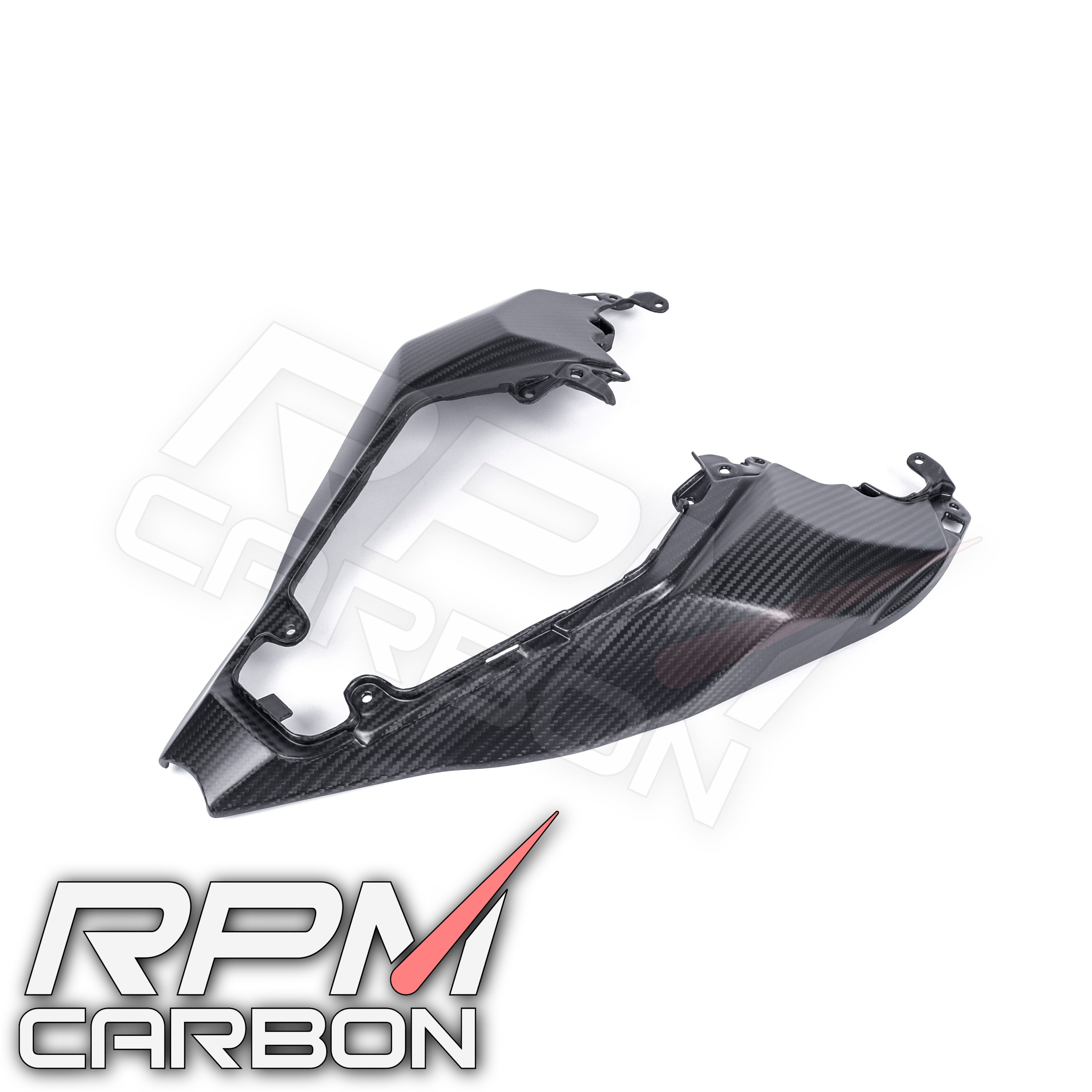 Kawasaki ZX-10R 2016+ Upper Rear Seat Panel in Carbon Fiber