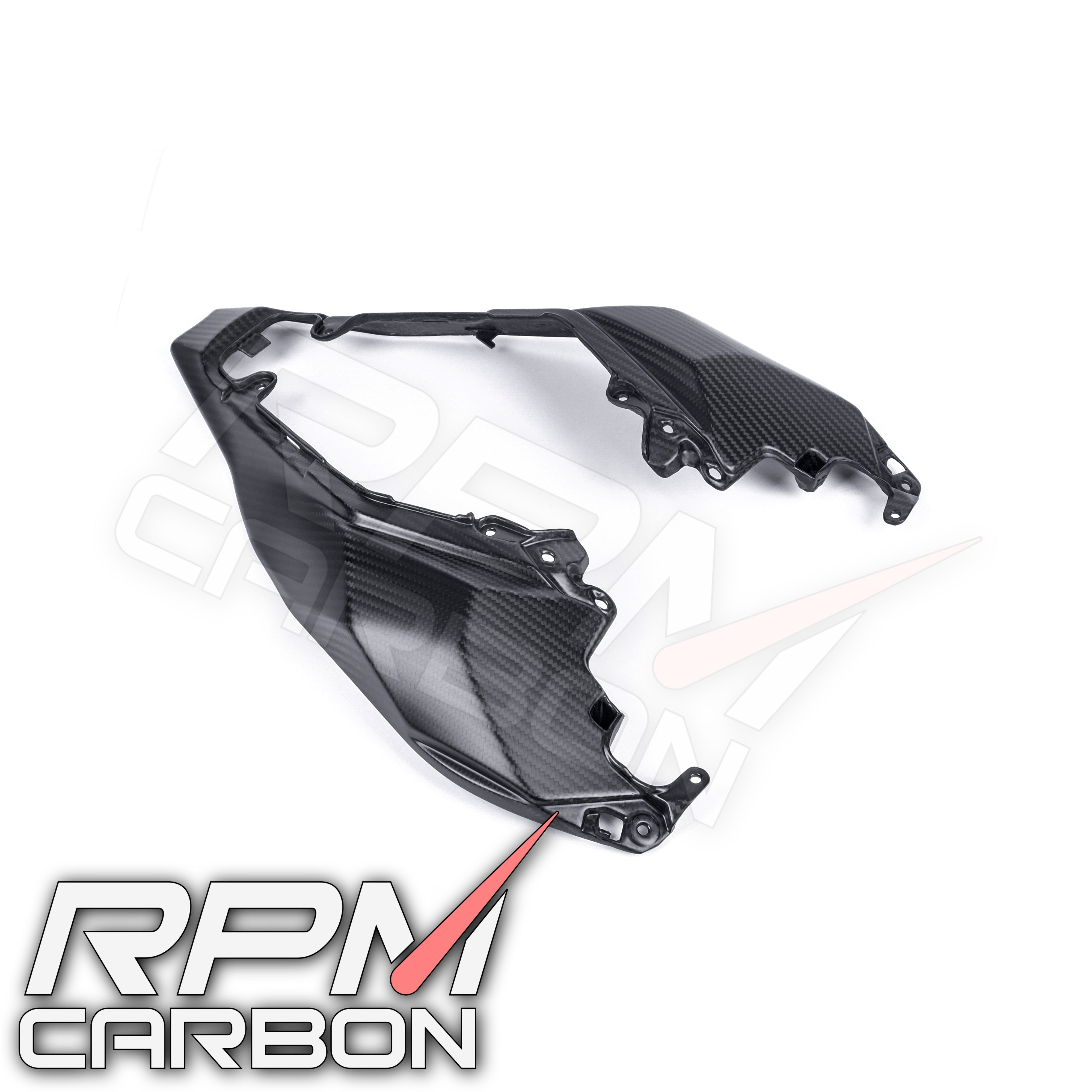 Kawasaki ZX-10R 2016+ Upper Rear Seat Panel in Carbon Fiber