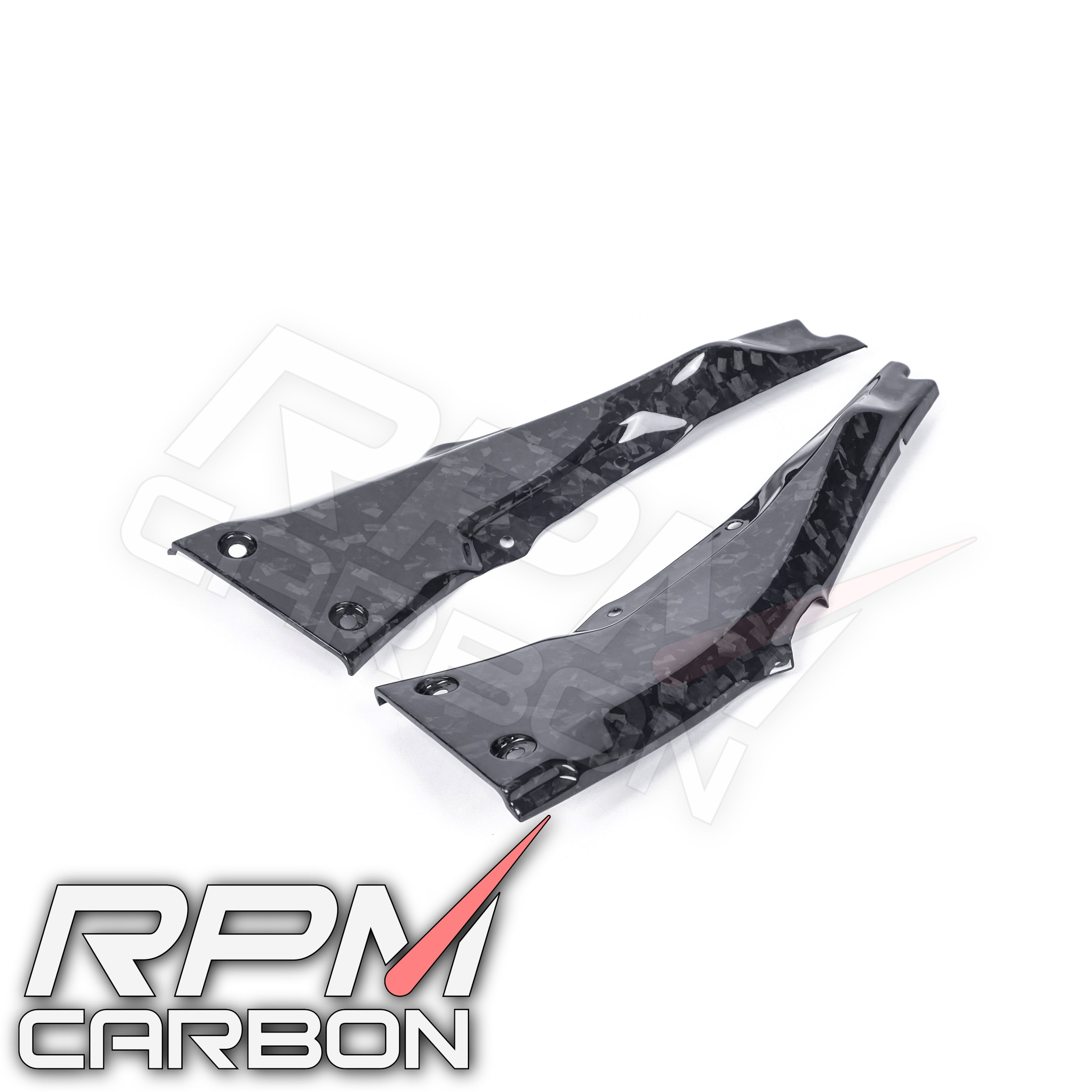 Kawasaki ZX-10R Carbon Fiber Subframe Covers Protectors