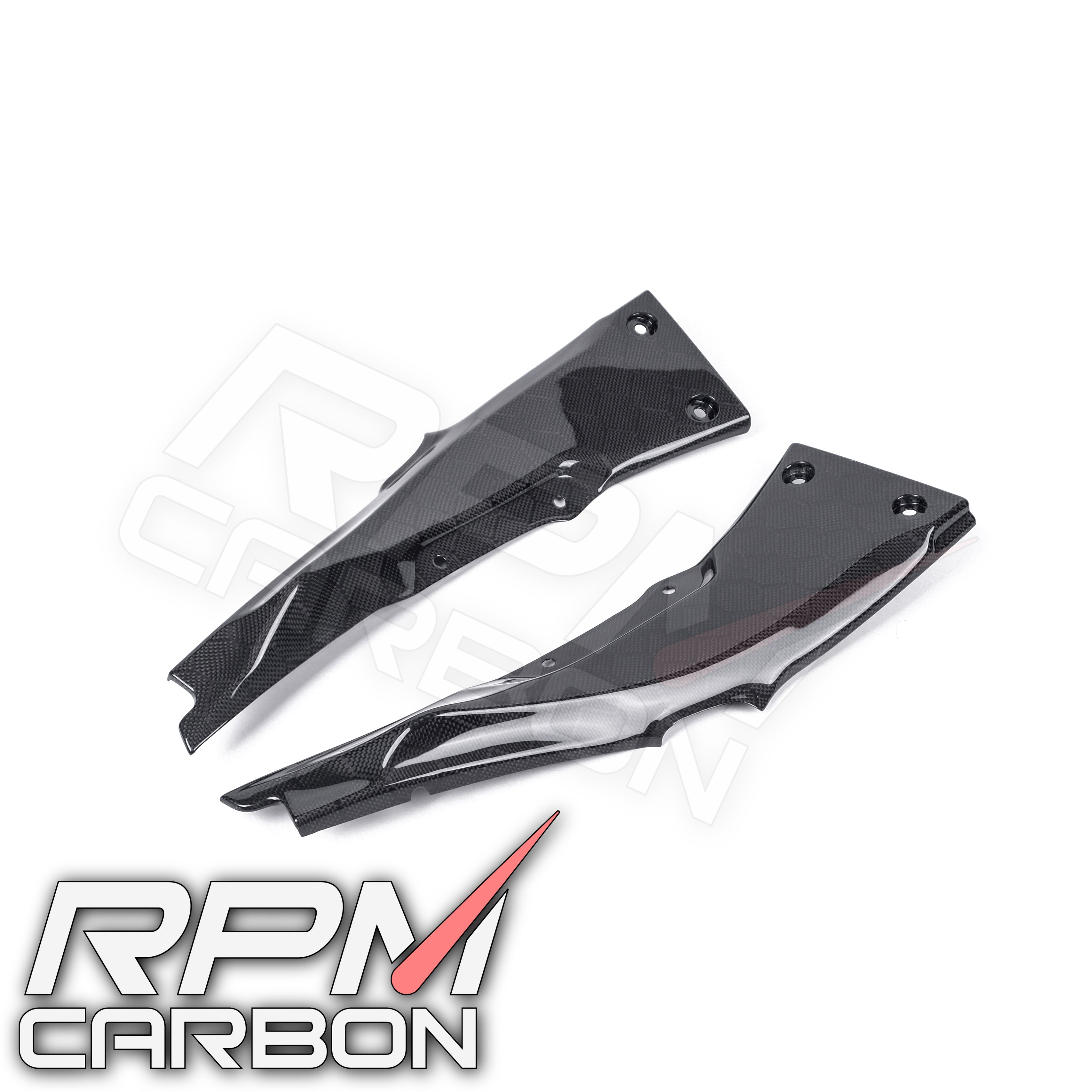 Kawasaki ZX-10R Carbon Fiber Subframe Covers Protectors