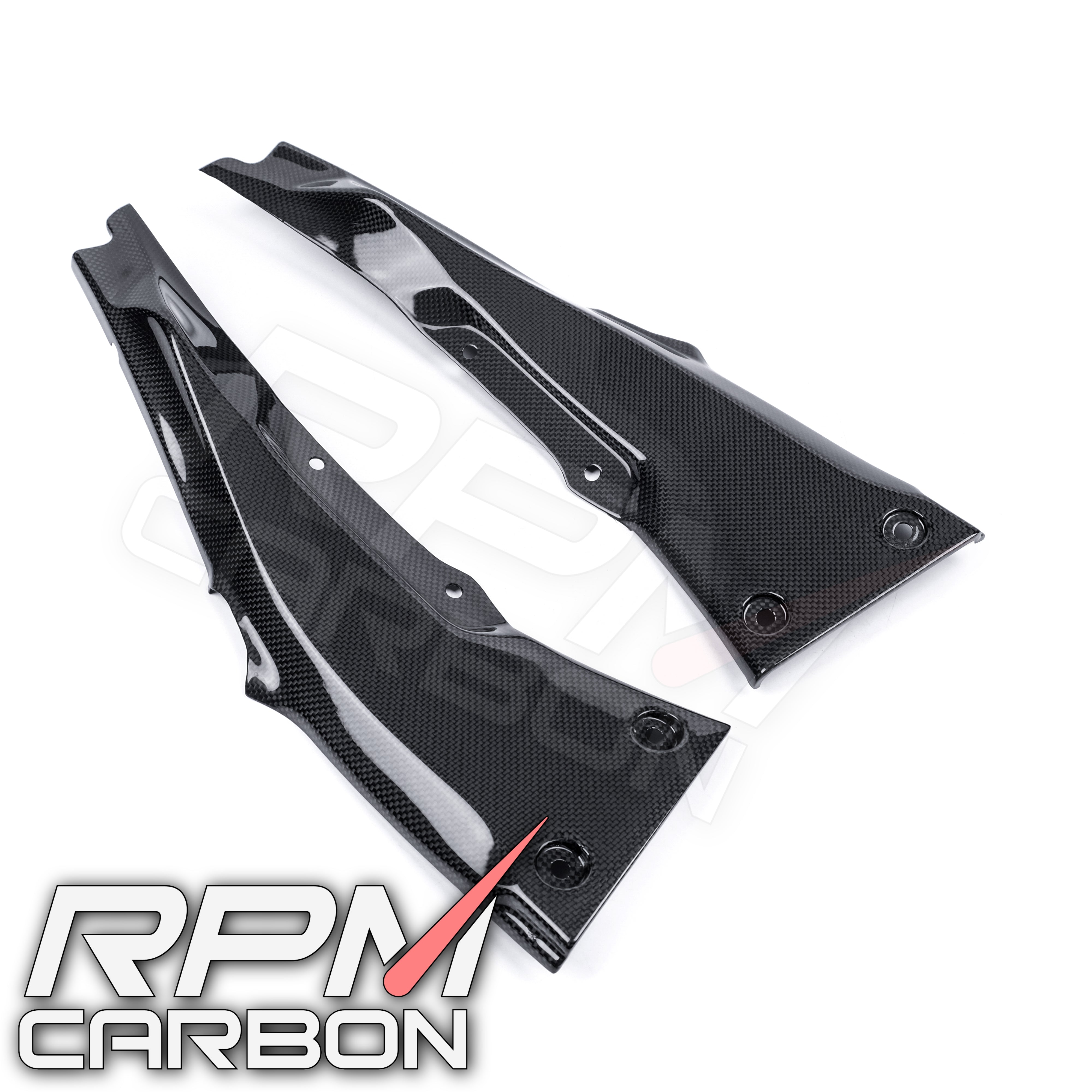 Kawasaki ZX-10R Carbon Fiber Subframe Covers Protectors
