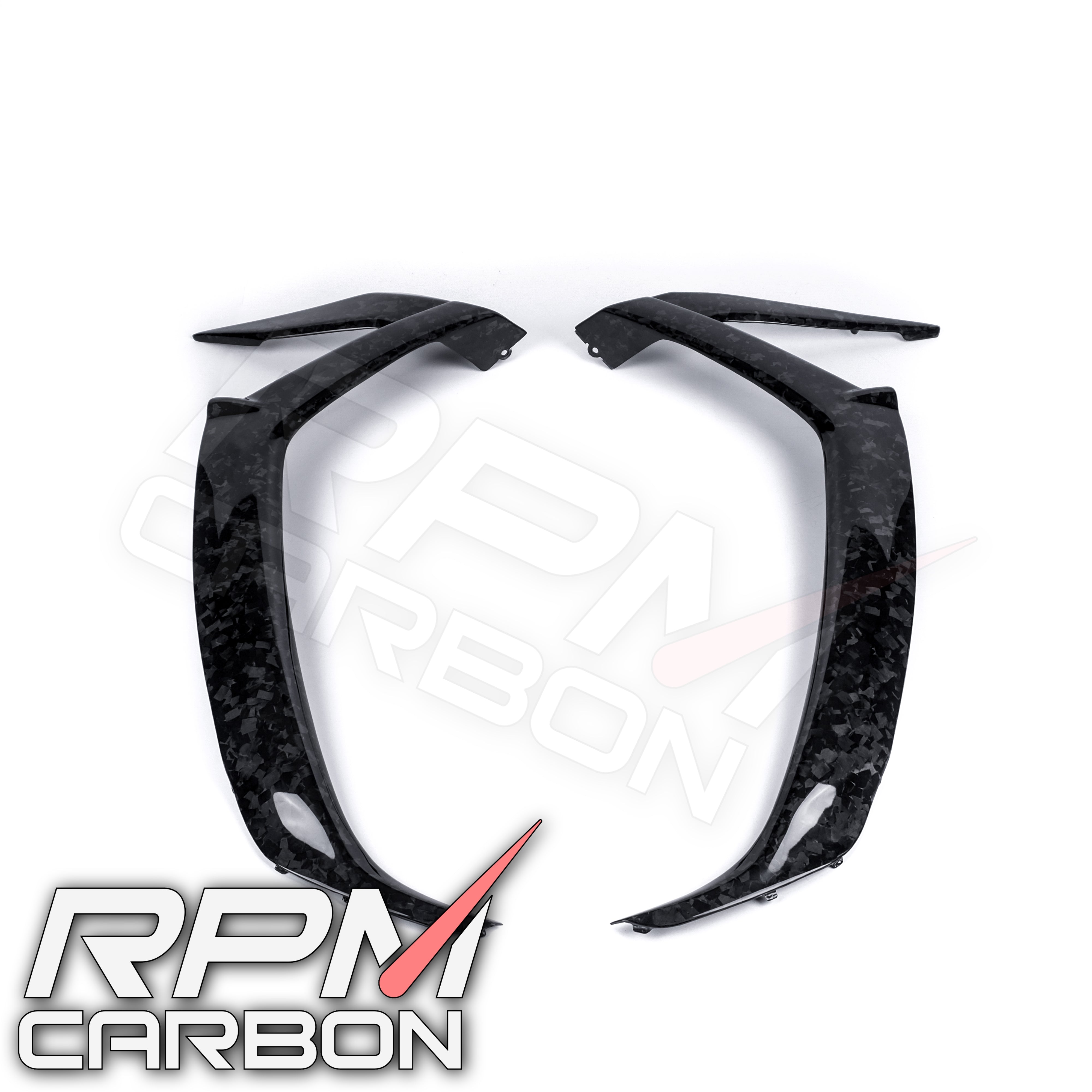 Kawasaki ZX-10R 2011+ Carbon Fiber Upper Side Fairings