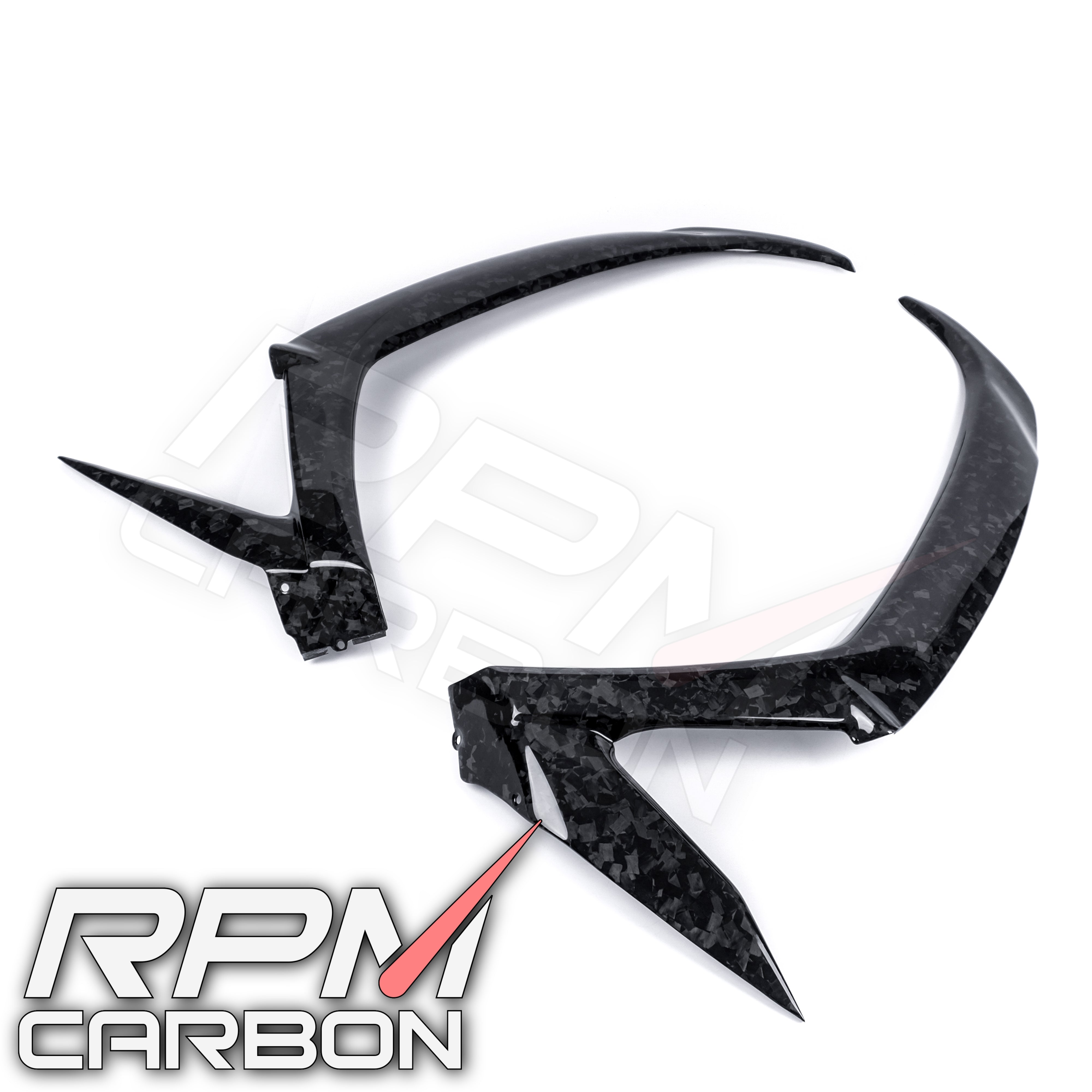Kawasaki ZX-10R 2011+ Carbon Fiber Upper Side Fairings